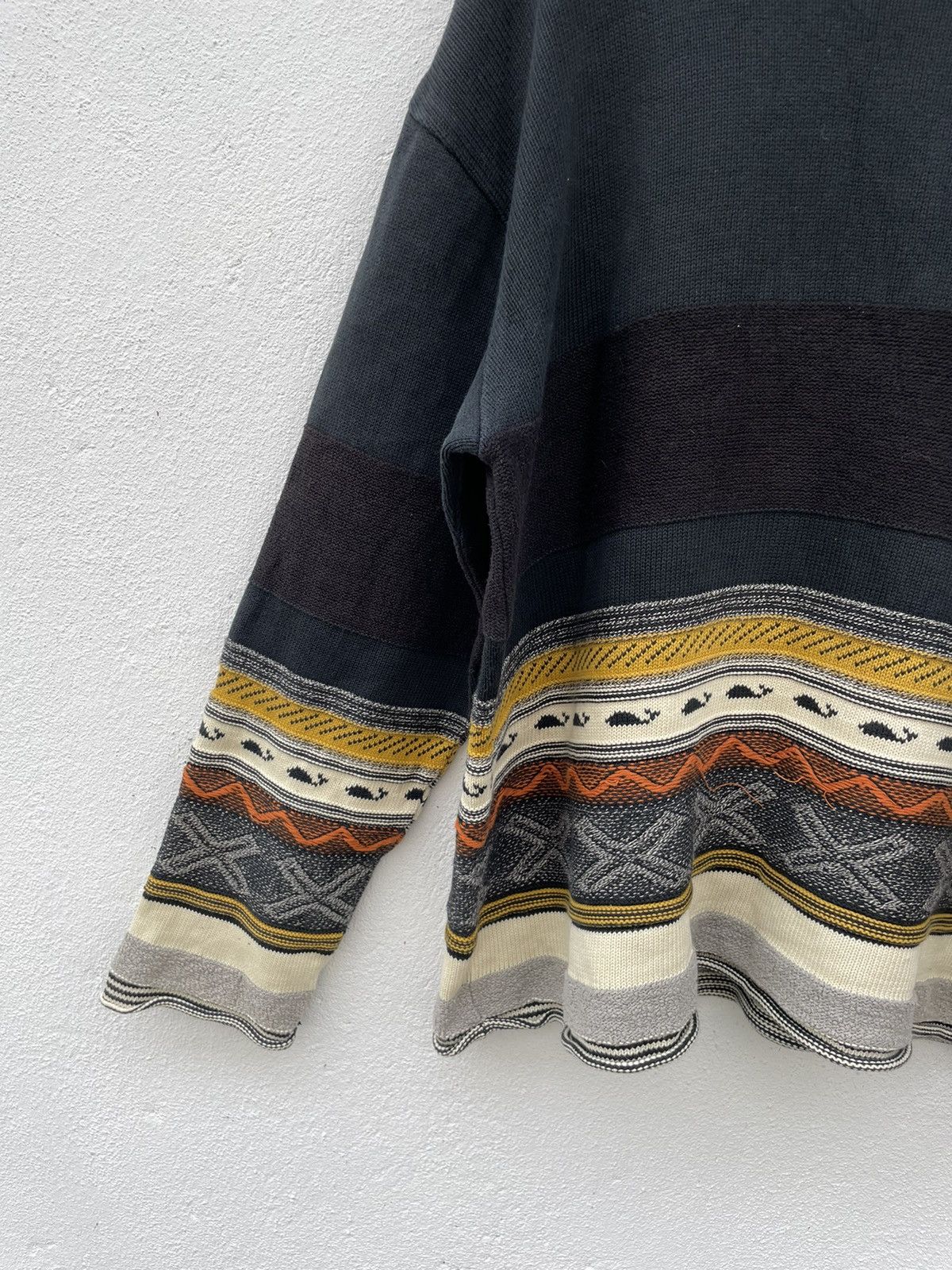 Designer × Japanese Brand Vintage Nicole Monsieur Yukio Kobayashi Knitwear Pullover Size US L / EU 52-54 / 3 - 3 Thumbnail