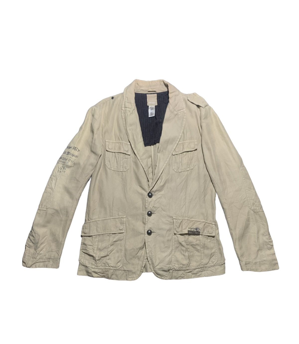 Diesel Vintage Diesel Jacket Size US XL / EU 56 / 4 - 1 Thumbnail