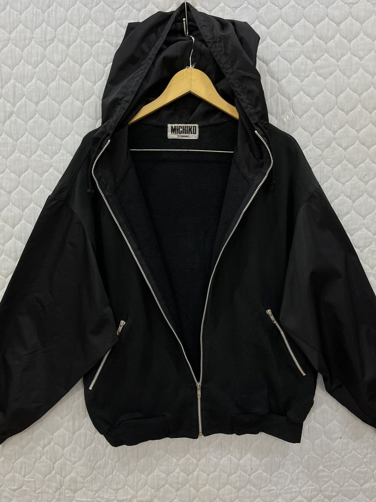 Michiko Koshino London 🔥🔥🔥STEALS VINTAGE MICHIKO LONDON KOSHINO HOODIE JACKET Size US M / EU 48-50 / 2 - 3 Thumbnail