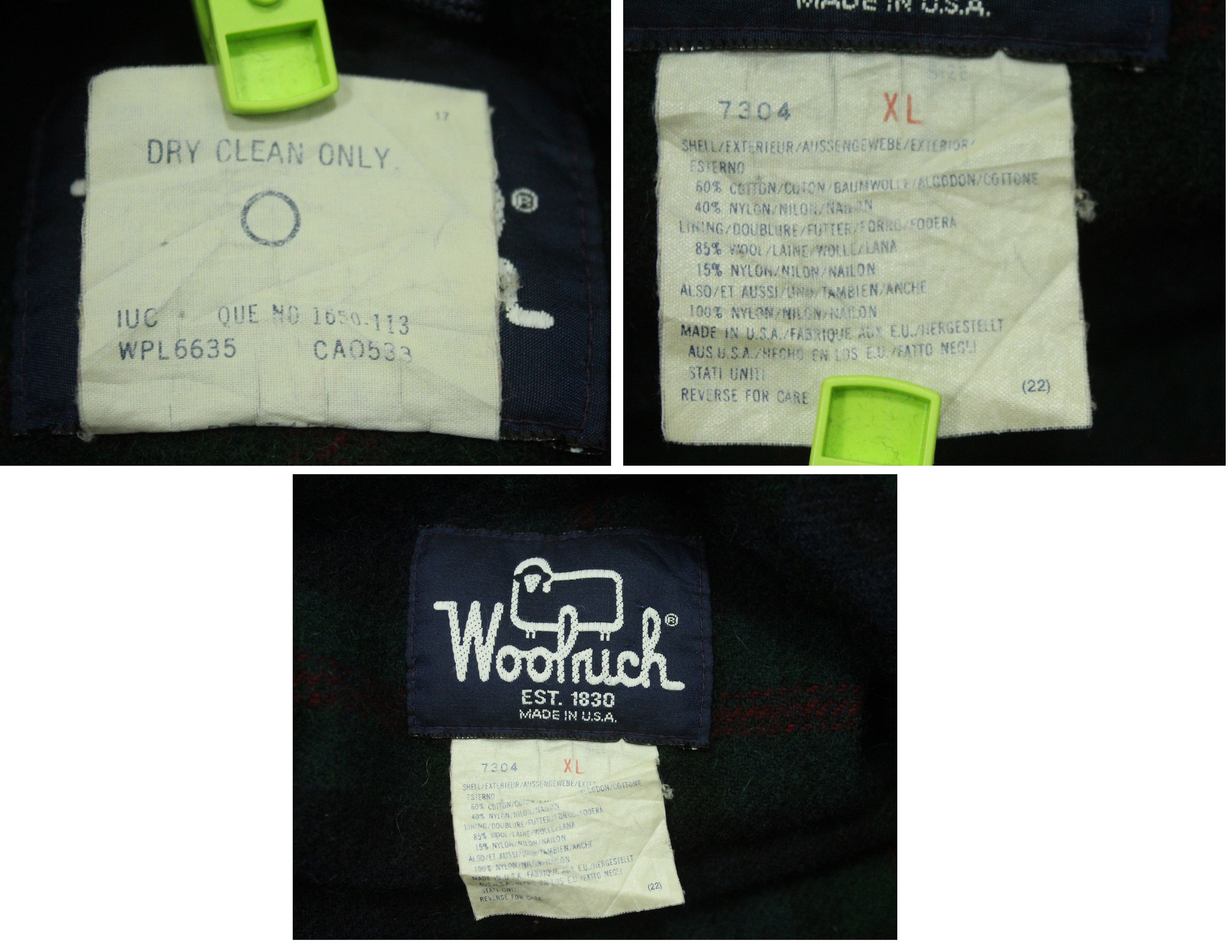 Vintage × Woolrich Woolen Mills Vintage Woolrich Jacket Parka Size US XL / EU 56 / 4 - 11 Thumbnail