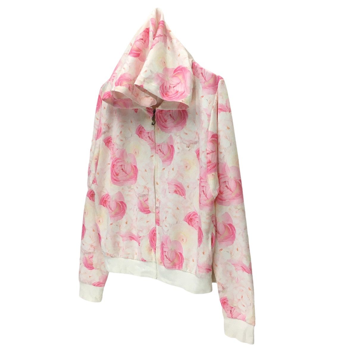 Japanese Brand × Vintage Vintage Secret Key Flower Full Print Hoodie Sweatshirt Size M / US 6-8 / IT 42-44 - 6 Thumbnail