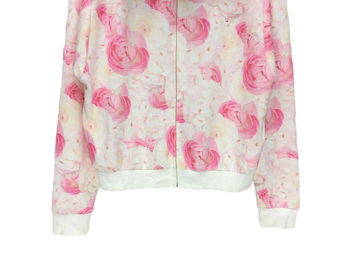 Japanese Brand × Vintage Vintage Secret Key Flower Full Print Hoodie Sweatshirt Size M / US 6-8 / IT 42-44 - 4 Thumbnail
