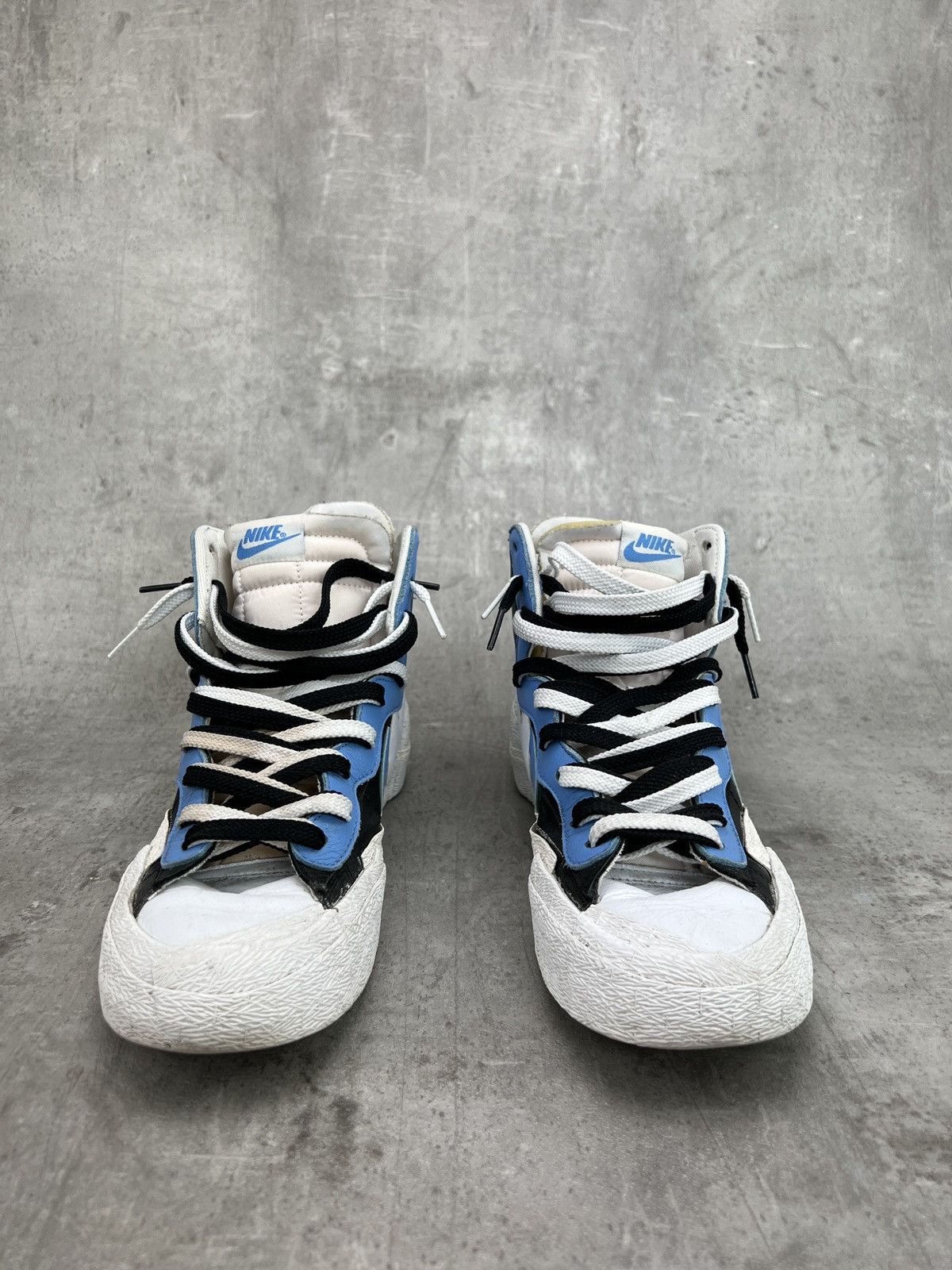 Nike × Sacai NIKE x SACAI Blazer Mid White Black Legend Blue Size US 9 / EU 42 - 4 Thumbnail
