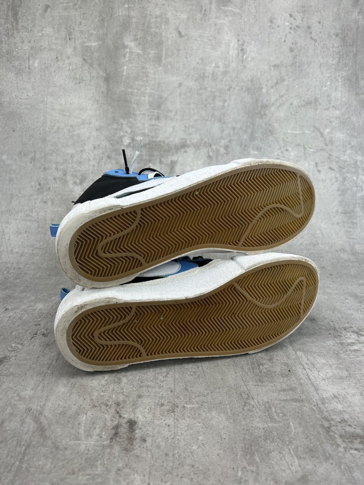 Nike × Sacai NIKE x SACAI Blazer Mid White Black Legend Blue Size US 9 / EU 42 - 6 Thumbnail