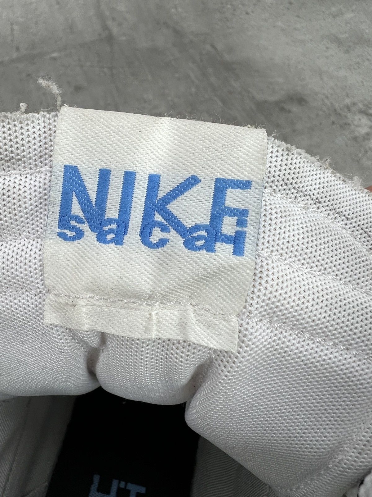 Nike × Sacai NIKE x SACAI Blazer Mid White Black Legend Blue Size US 9 / EU 42 - 12 Thumbnail