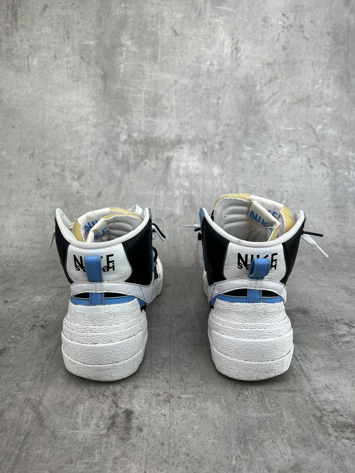 Nike × Sacai NIKE x SACAI Blazer Mid White Black Legend Blue Size US 9 / EU 42 - 5 Thumbnail