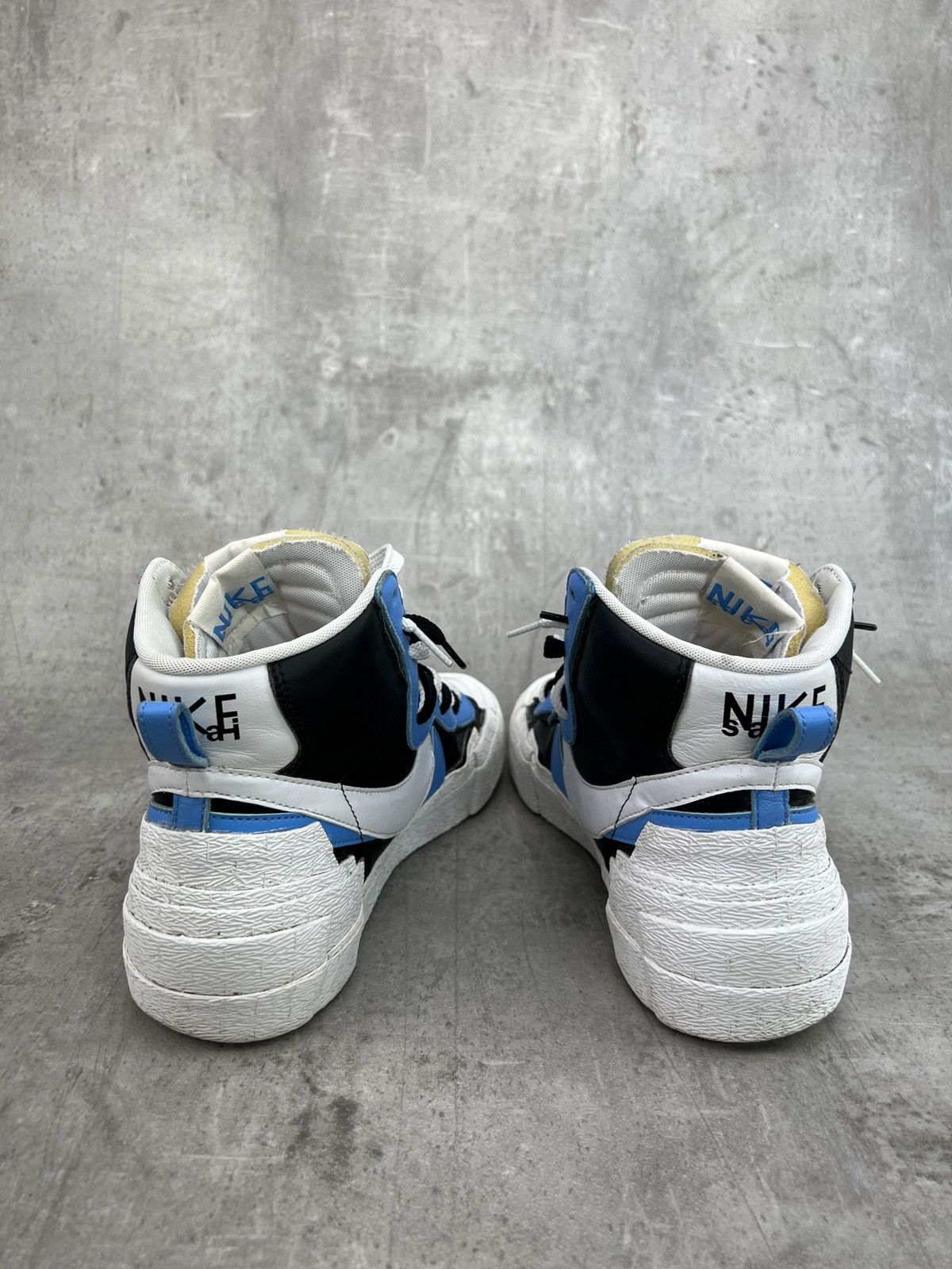Nike × Sacai NIKE x SACAI Blazer Mid White Black Legend Blue Size US 9 / EU 42 - 9 Thumbnail