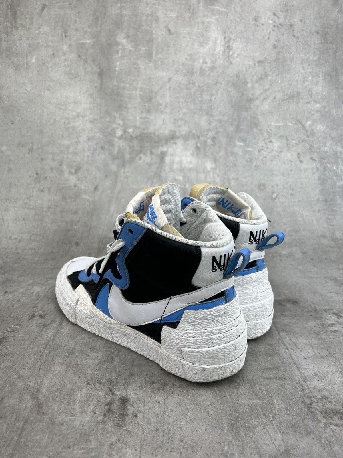 Nike × Sacai NIKE x SACAI Blazer Mid White Black Legend Blue Size US 9 / EU 42 - 8 Thumbnail