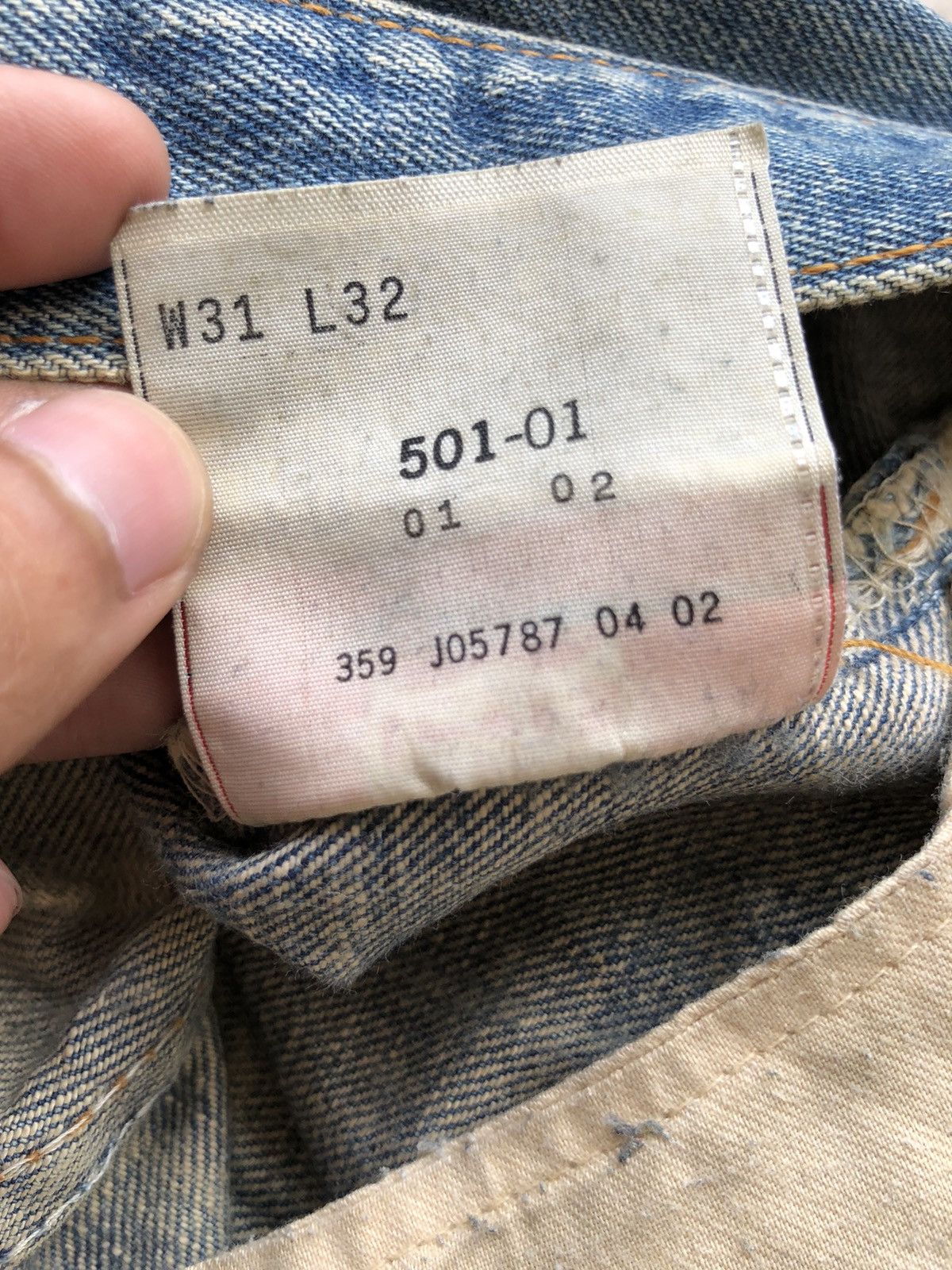 Levi's Vintage Clothing 90s Levi's 501 Stone Wash Faded Kurt Cobain Denim Size US 30 / EU 46 - 9 Thumbnail