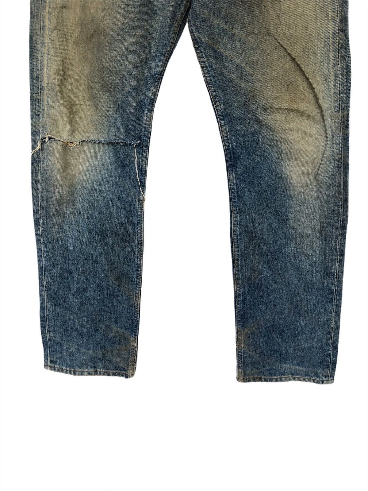 Levi's Vintage Clothing 90s Levi's 501 Stone Wash Faded Kurt Cobain Denim Size US 30 / EU 46 - 4 Thumbnail