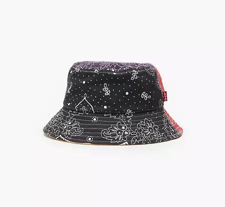 Levi's Levis PATCHWORK Bandana Bucket Hat Size ONE SIZE - 2 Thumbnail
