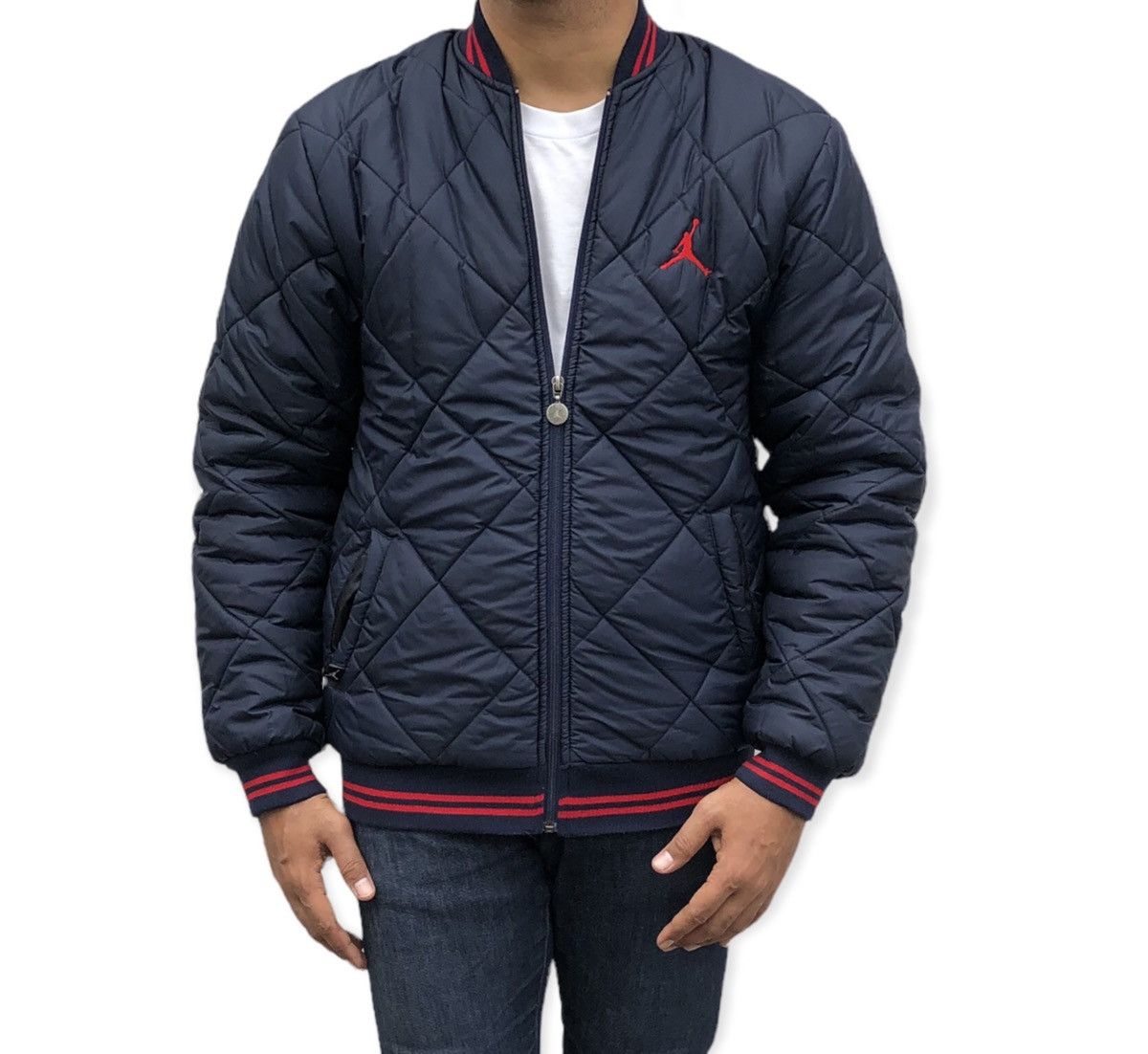 Jordan Brand Air Jordan Quilted Bomber Jacket Size US M / EU 48-50 / 2 - 3 Thumbnail