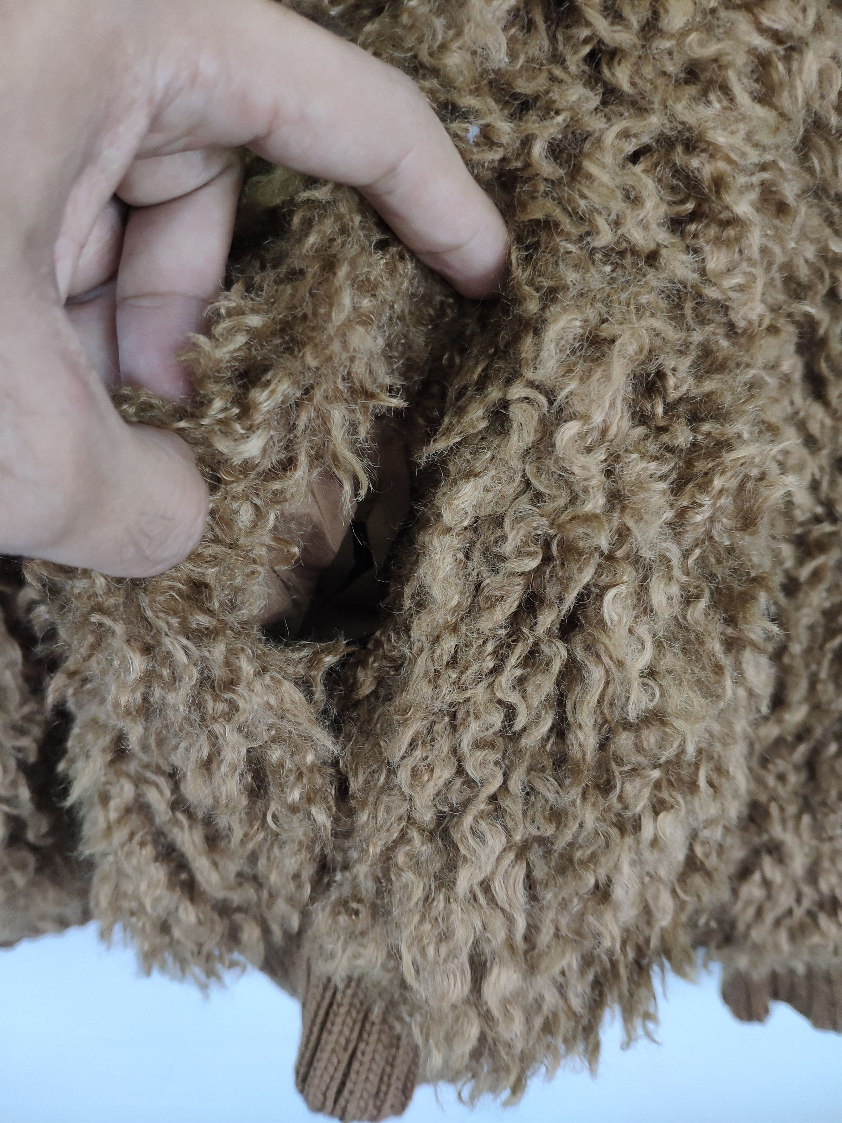 Zara Zara Cropped Jacket Sherpa Shaggy Size S / US 4 / IT 40 - 14 Thumbnail