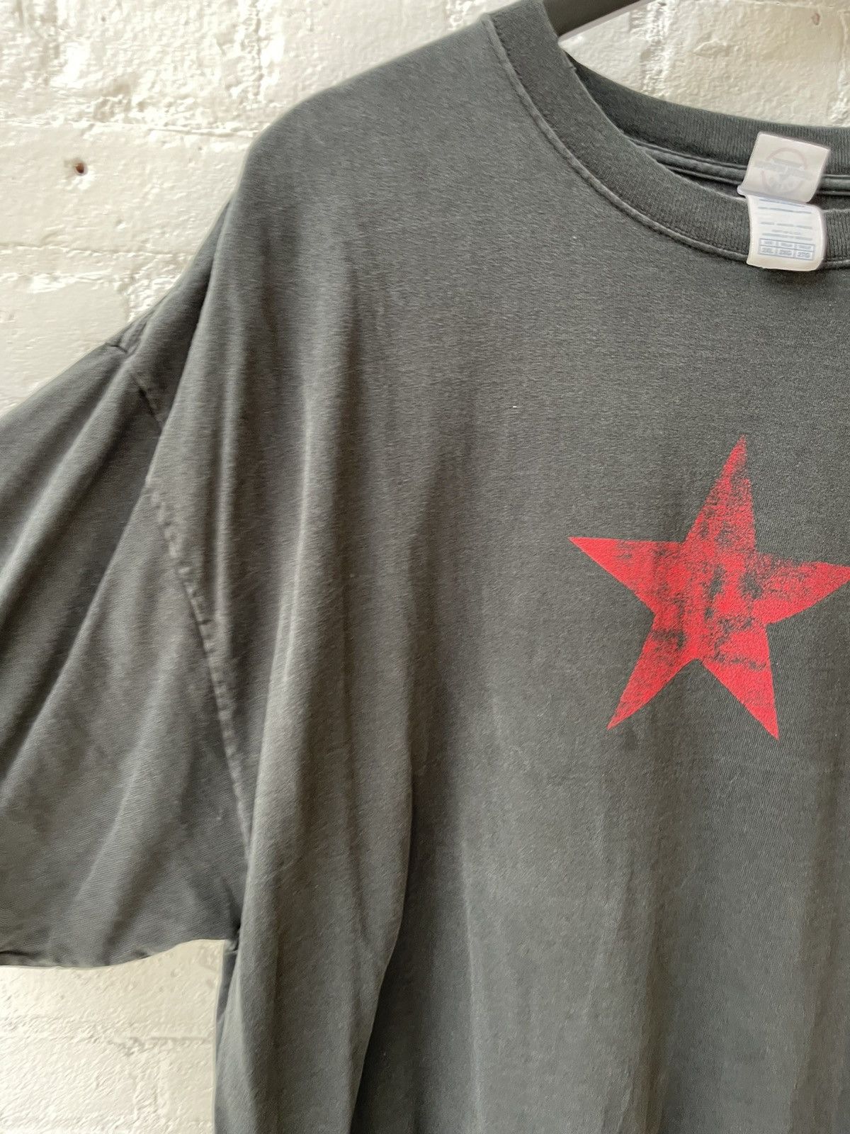 Vintage Vintage THRASHED STAR SHIRT BOXY OVERSIZE 2XL SHIRT 4Gseller Size US XXL / EU 58 / 5 - 4 Thumbnail
