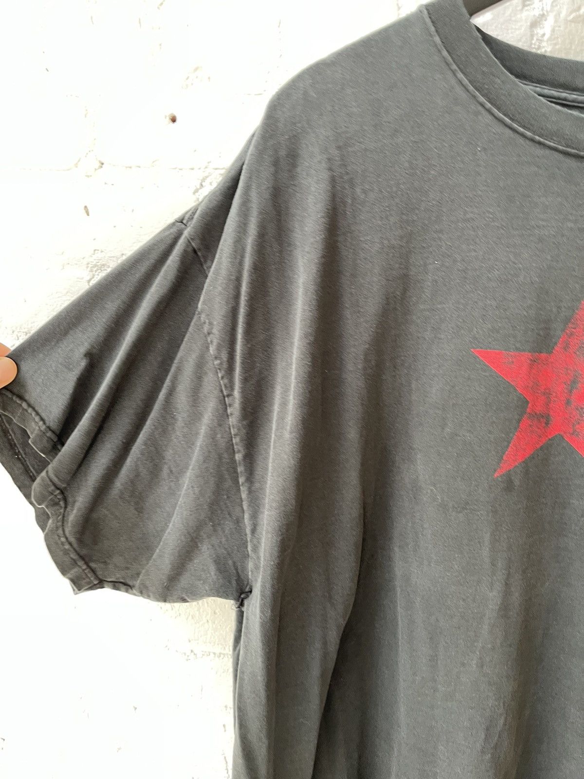 Vintage Vintage THRASHED STAR SHIRT BOXY OVERSIZE 2XL SHIRT 4Gseller Size US XXL / EU 58 / 5 - 3 Thumbnail