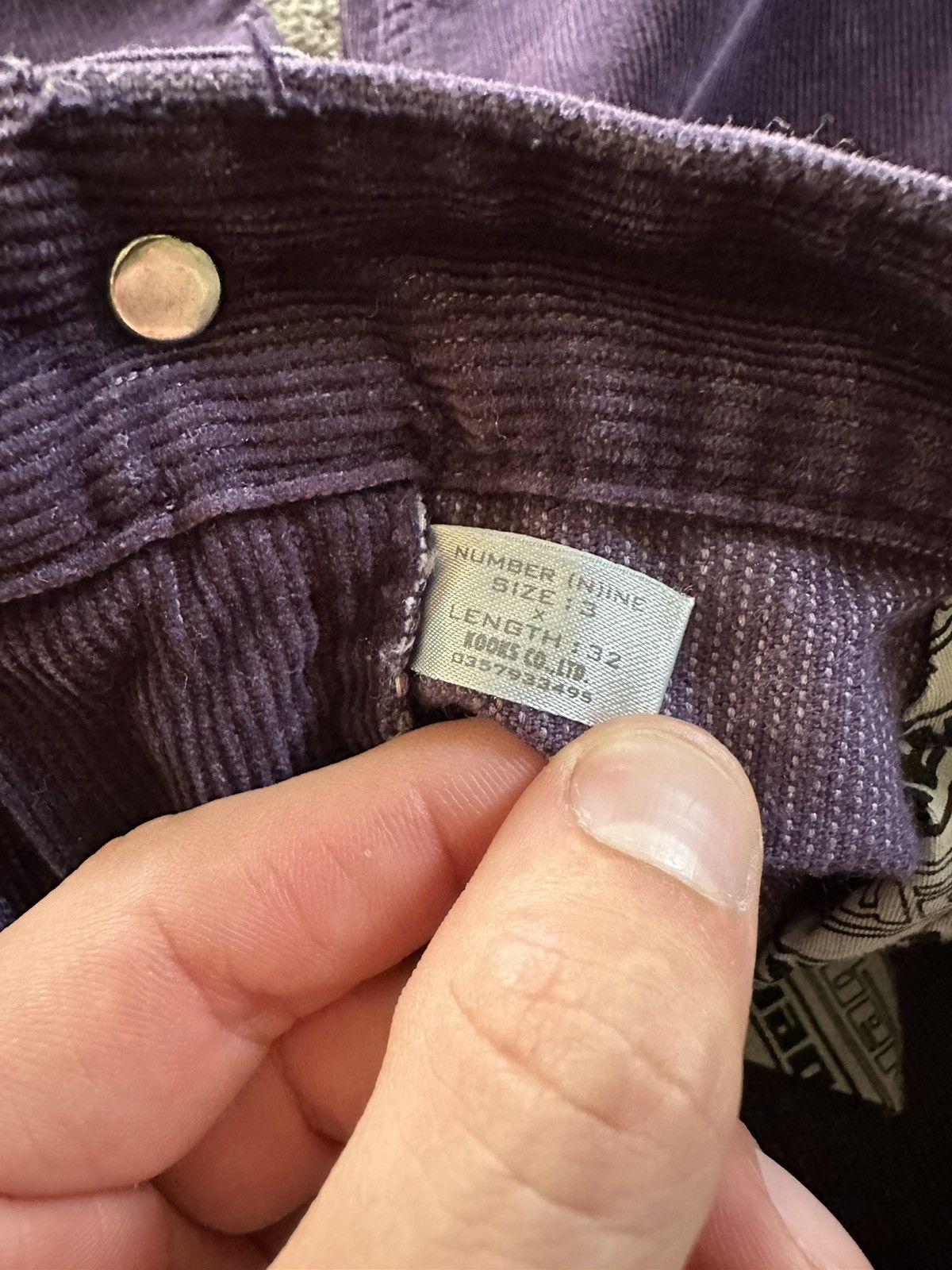 Number (N)ine Number (N)ine corduroy pants Size US 32 / EU 48 - 4 Thumbnail