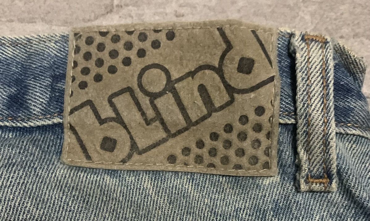Shorty's Skateboards Vintage 90s Blind Baggy Jeans Size US 34 / EU 50 - 13 Thumbnail