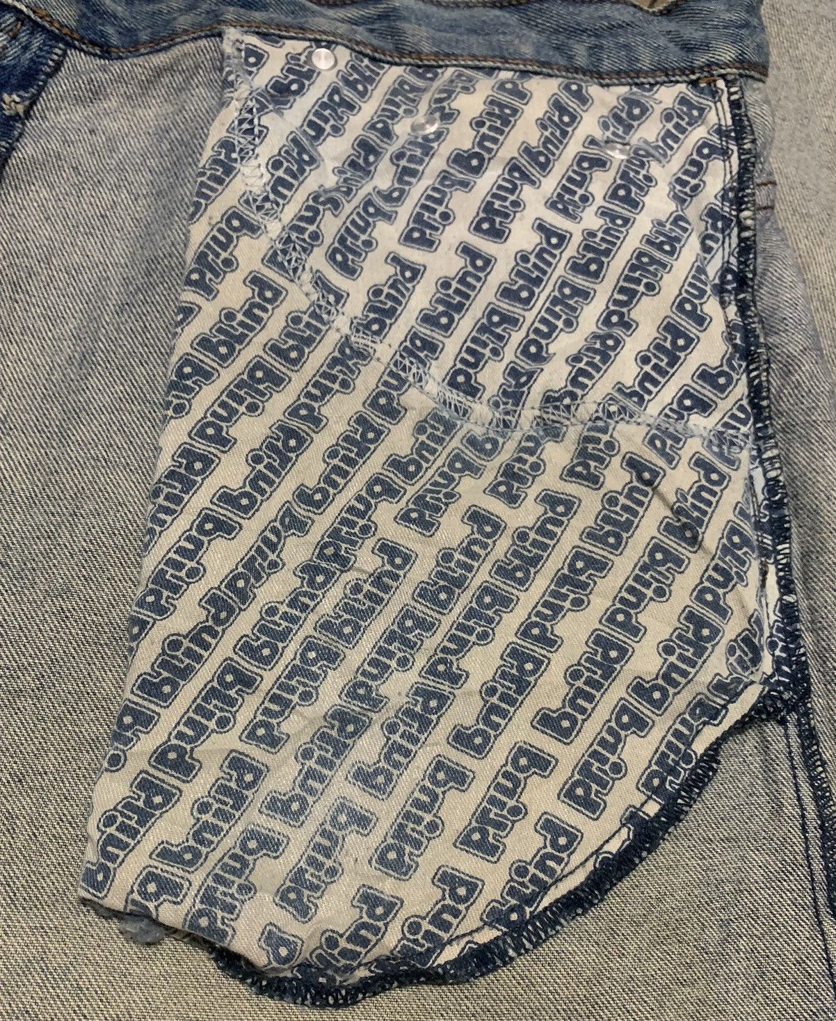 Shorty's Skateboards Vintage 90s Blind Baggy Jeans Size US 34 / EU 50 - 11 Thumbnail