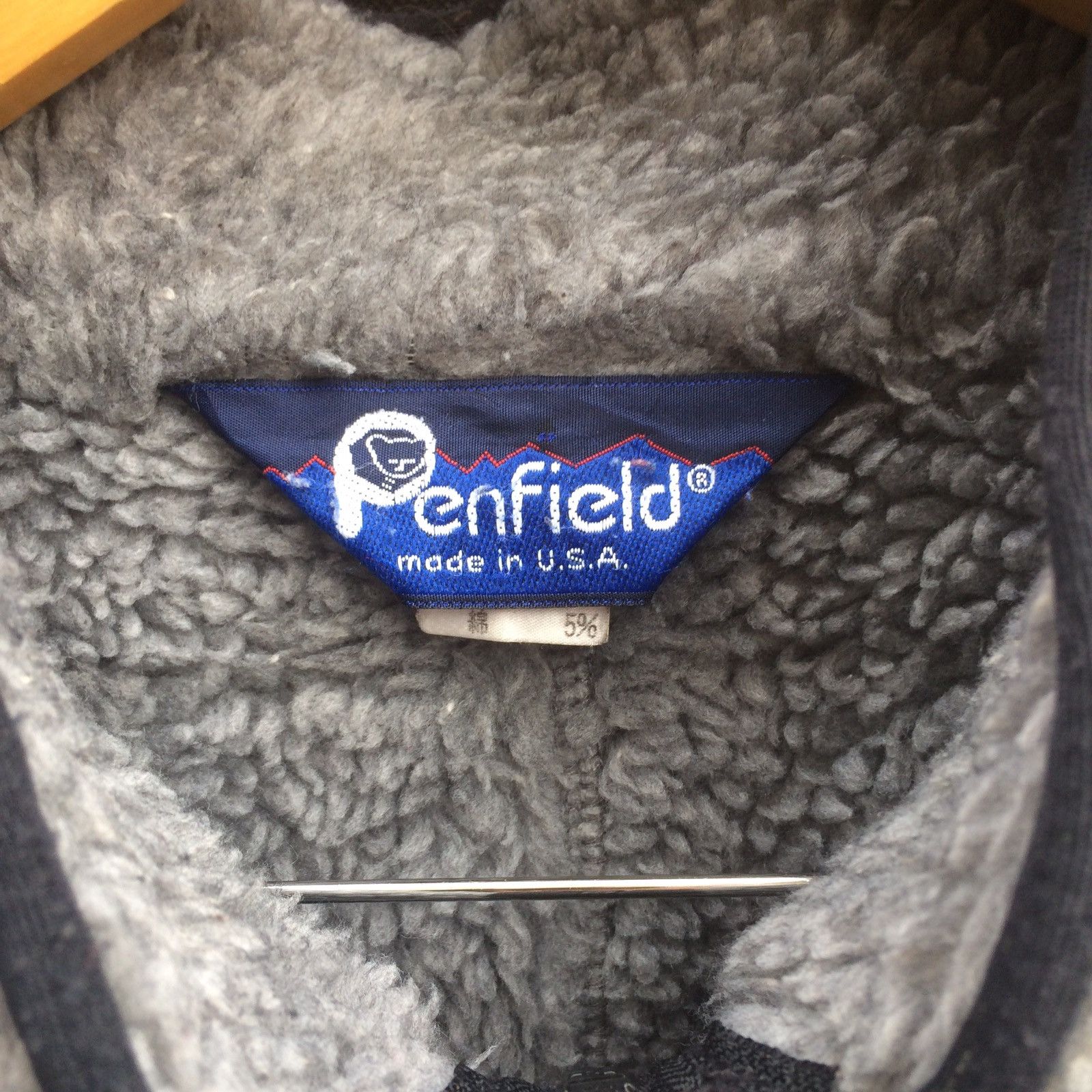 Penfield Made in USA Fleece Lining Zipper Jacket Size US L / EU 52-54 / 3 - 3 Thumbnail