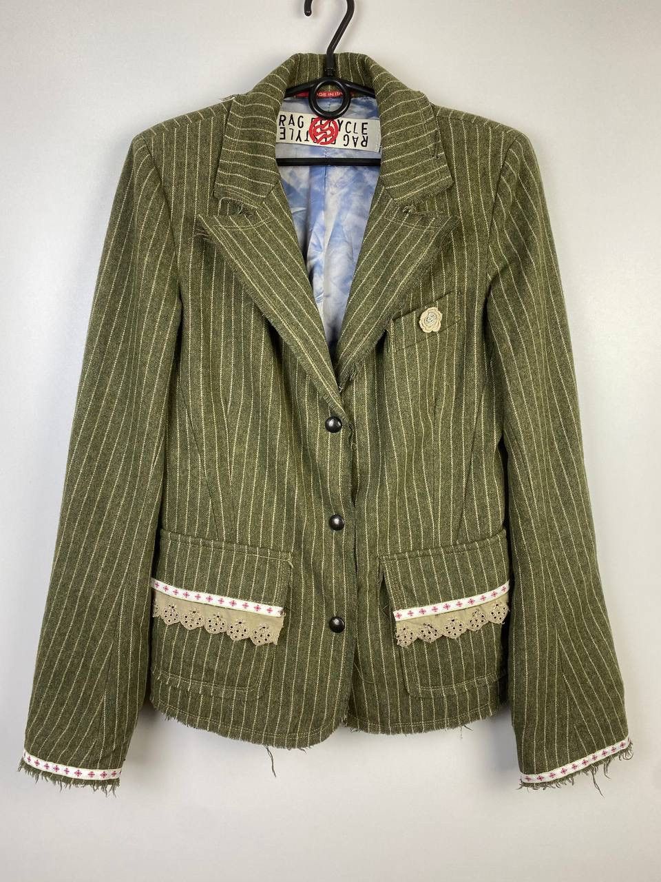 Rag Recucle Rag Restyle vintage blazer size 44