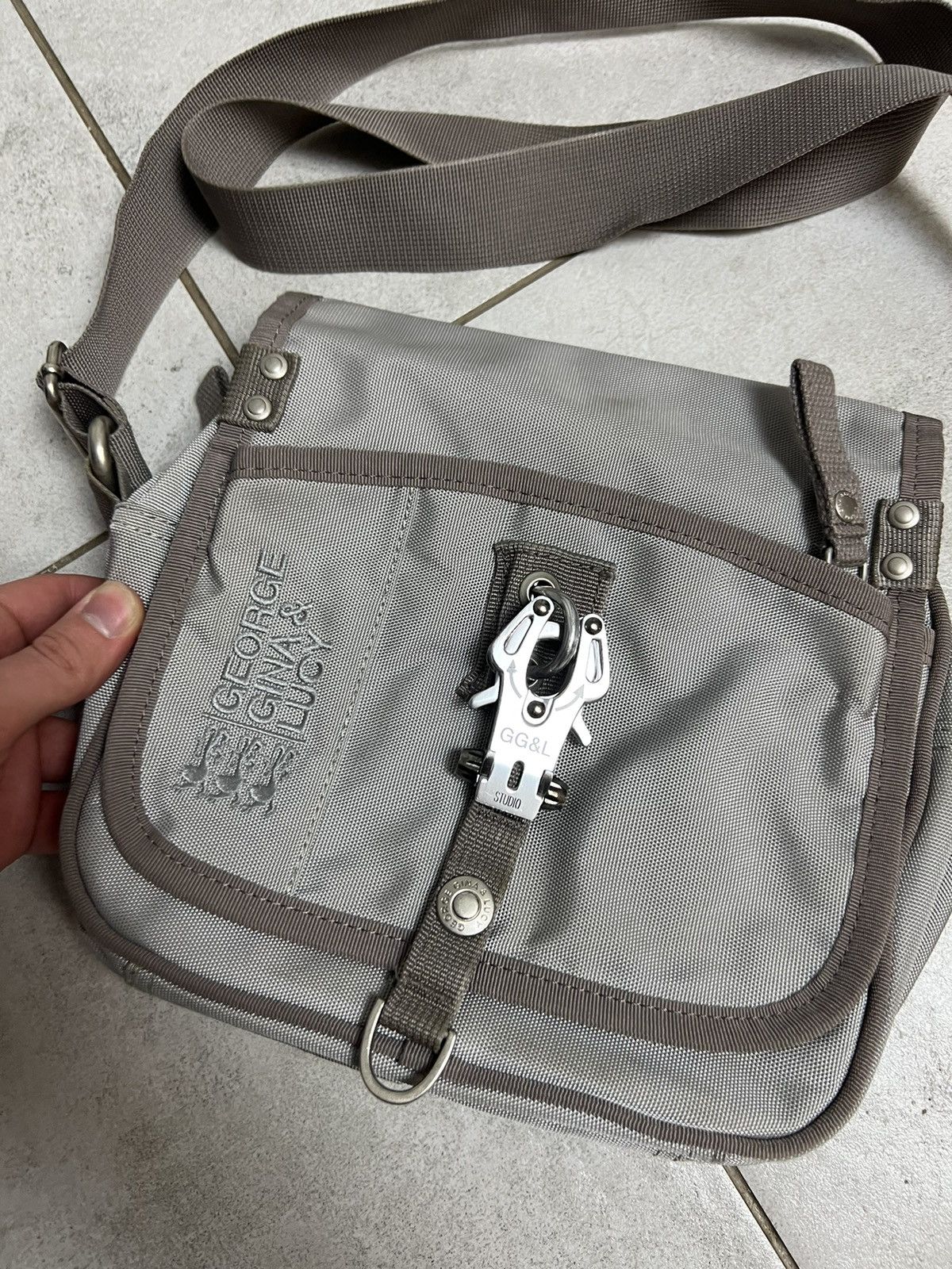 Japanese Brand Avant Garde George Gina Lucy Vintage Bag Alyx Cargo Hype Y2k Size ONE SIZE - 2 Thumbnail