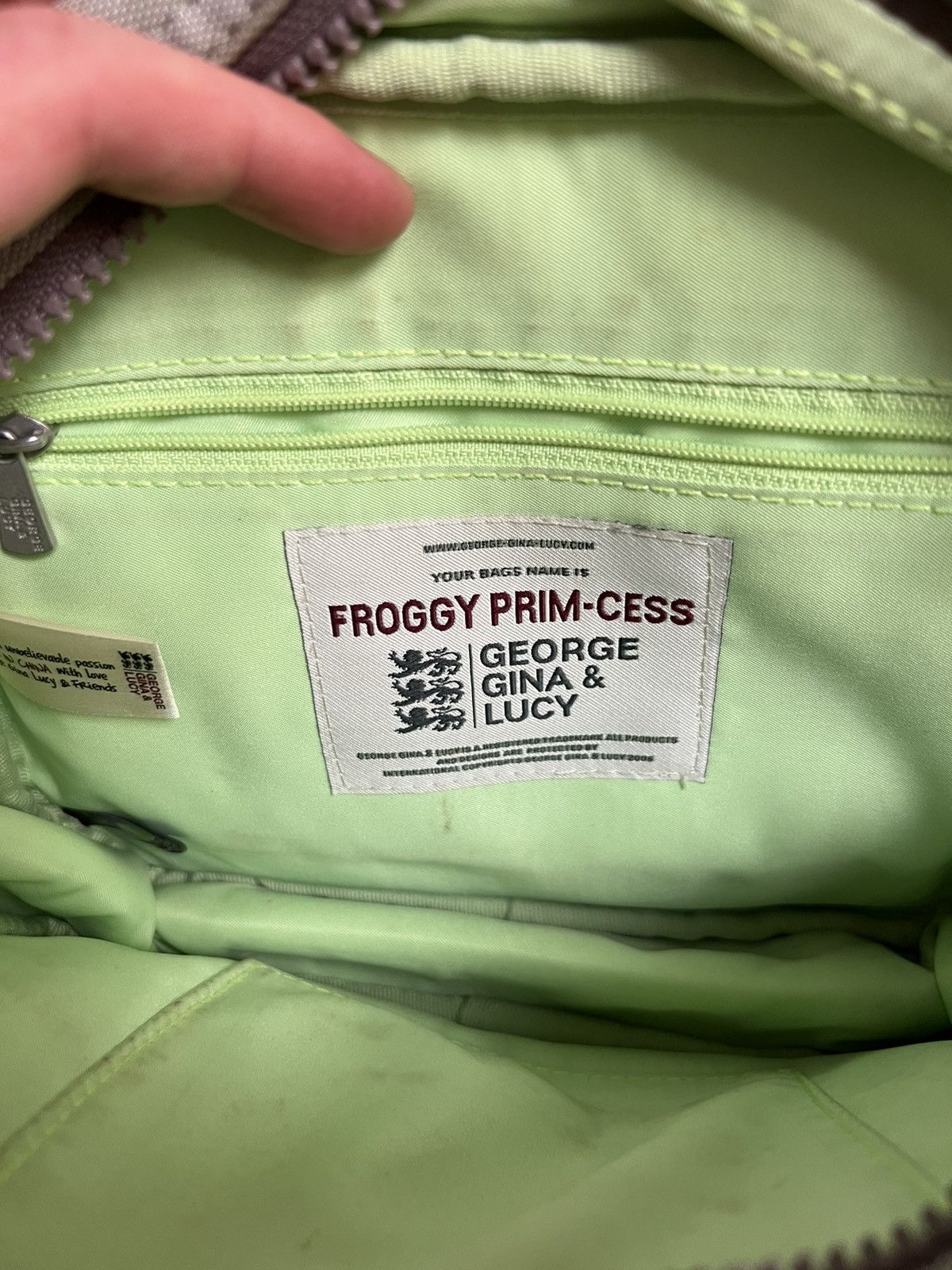 Japanese Brand Avant Garde George Gina Lucy Vintage Bag Alyx Cargo Hype Y2k Size ONE SIZE - 6 Thumbnail