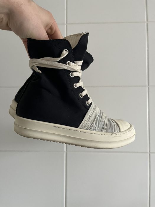 Rick Owens Drkshdw Rick Owens DRKSHDW Ss17 Wrap Ramones Shoes | Grailed