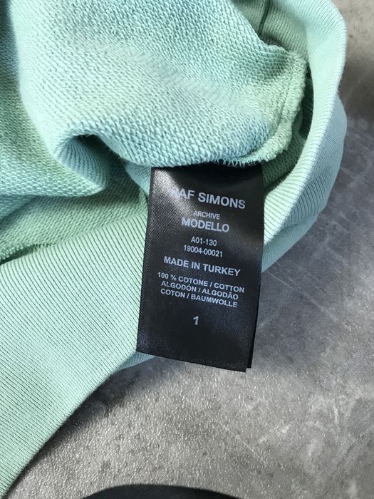 Raf Simons Archive Redux AW02 Nebraska-Print Cotton Jersey