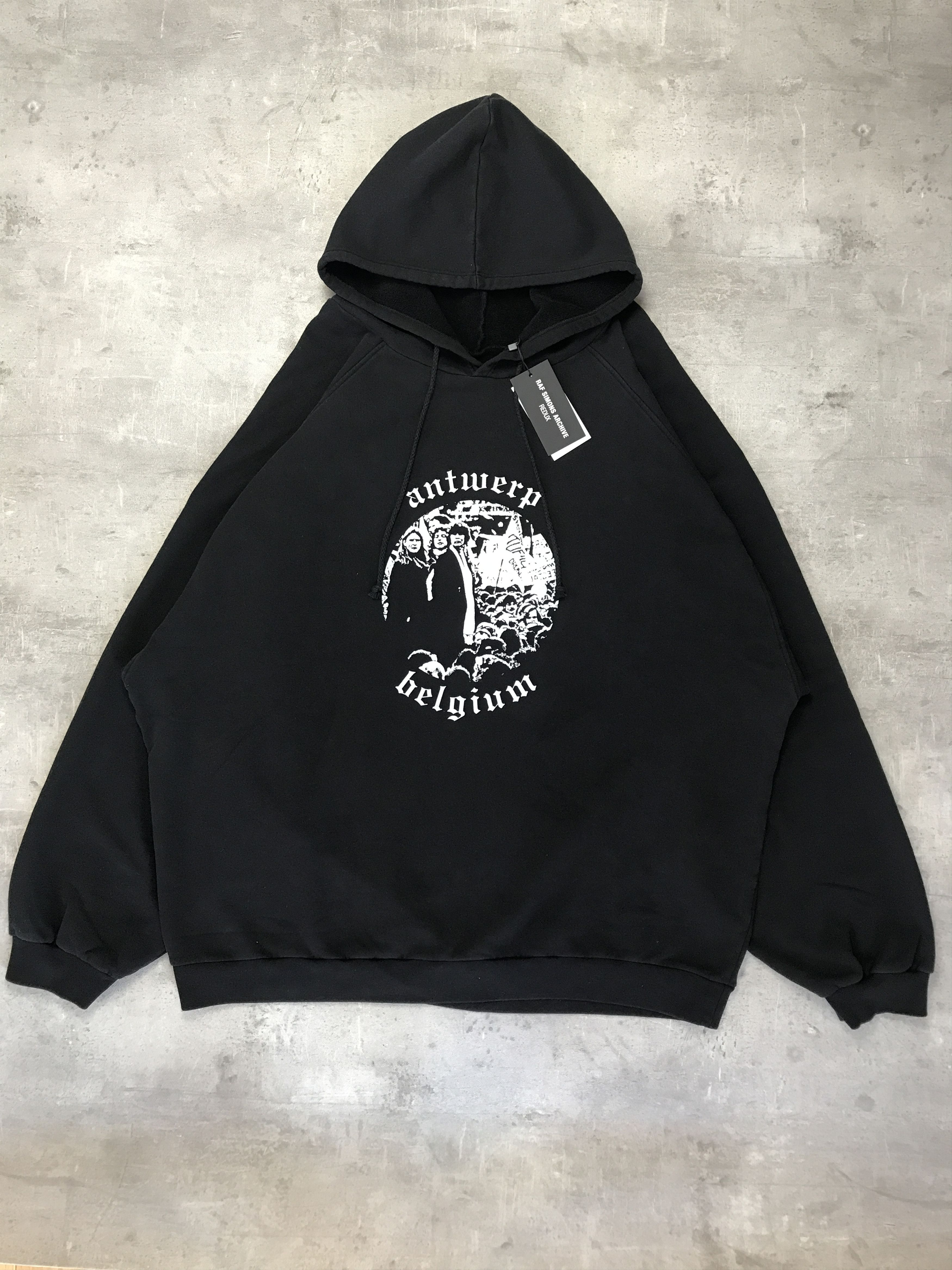 RAF SIMONS REDUX AW01 NEW YORK HOODIE – History of My World