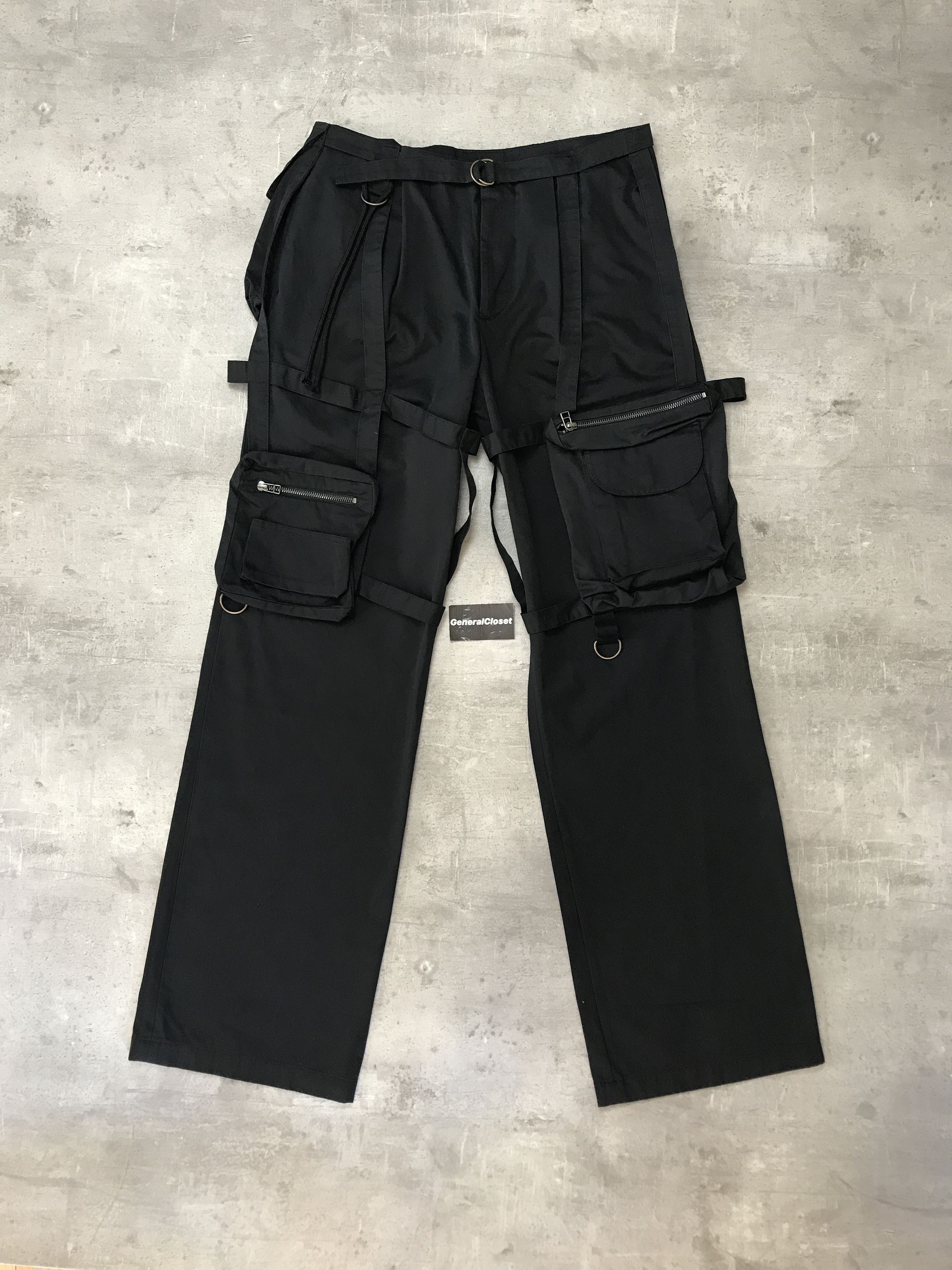 Raf Simons Archive Redux SS03 Consumed Parachute Bondage Cargo Pants Size US 32 / EU 48 - 17 Thumbnail