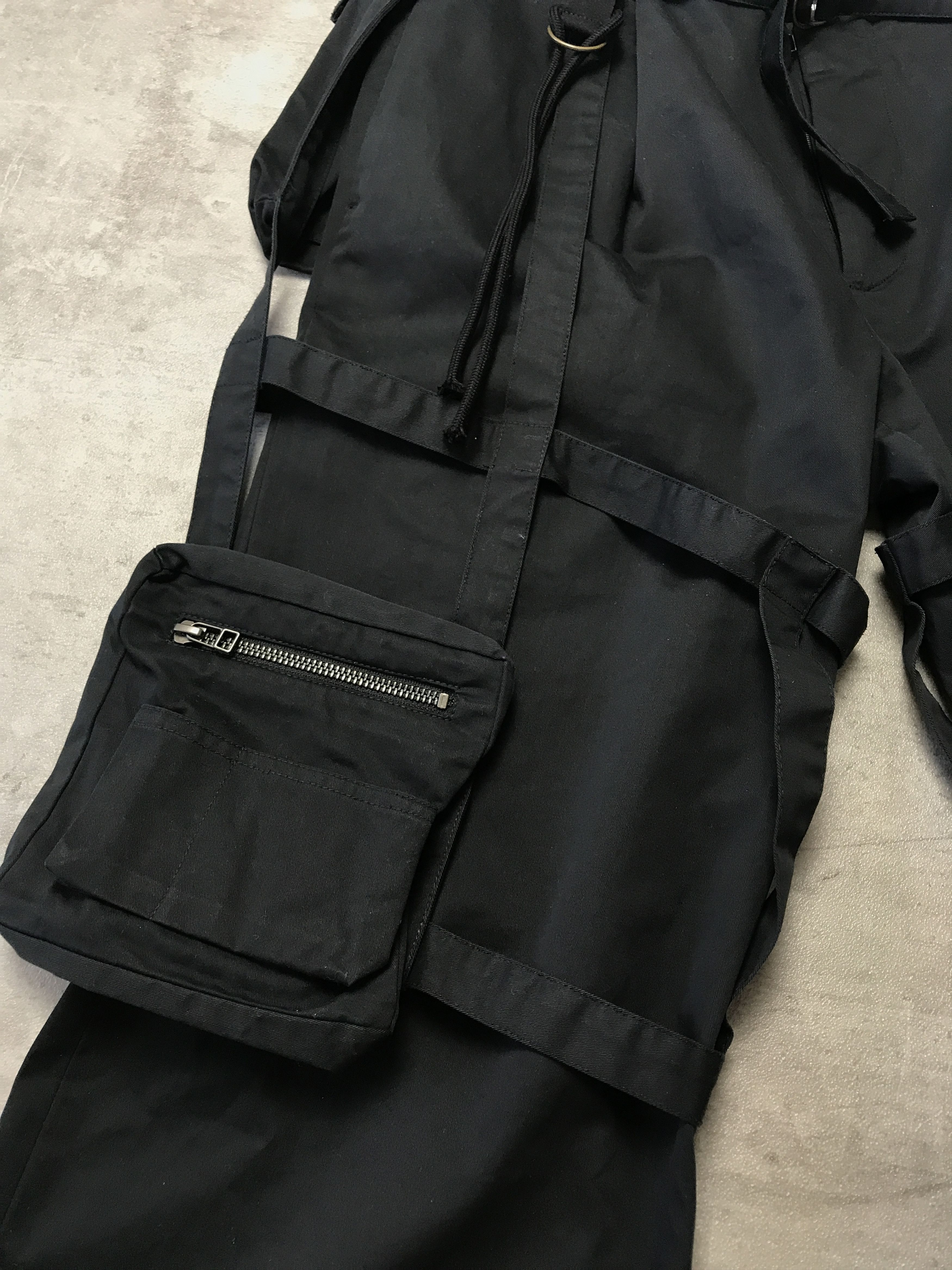 Raf Simons Archive Redux SS03 Consumed Parachute Bondage Cargo Pants Size US 32 / EU 48 - 8 Thumbnail