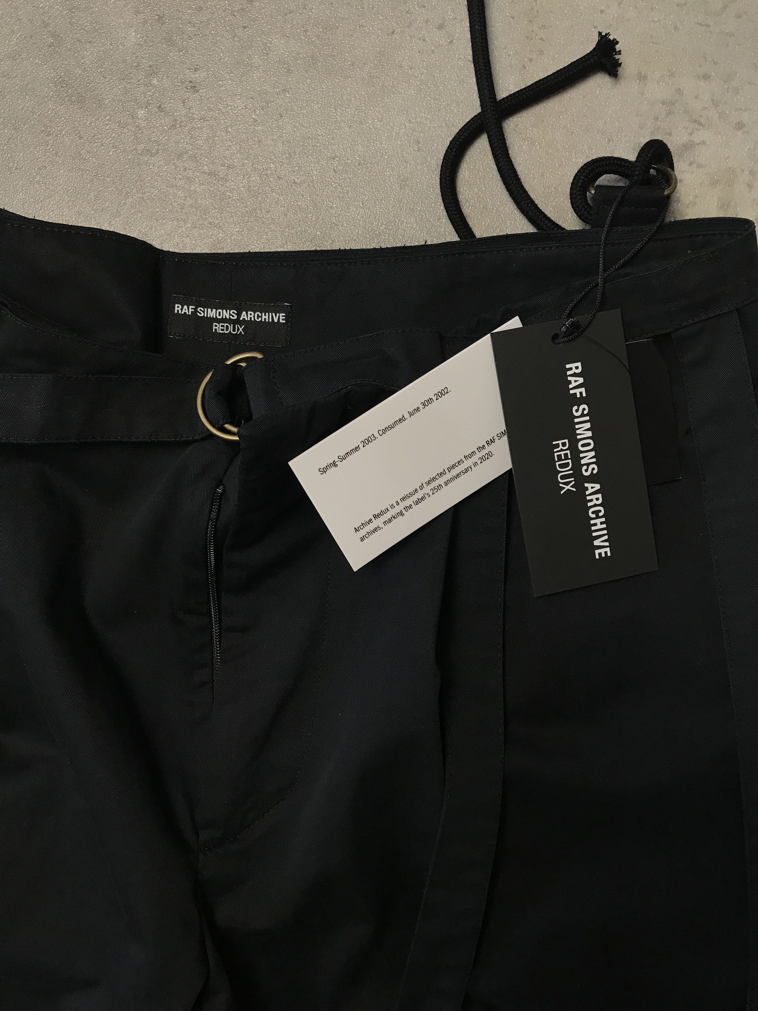 Raf Simons Archive Redux SS03 Consumed Parachute Bondage Cargo Pants Size US 32 / EU 48 - 16 Thumbnail
