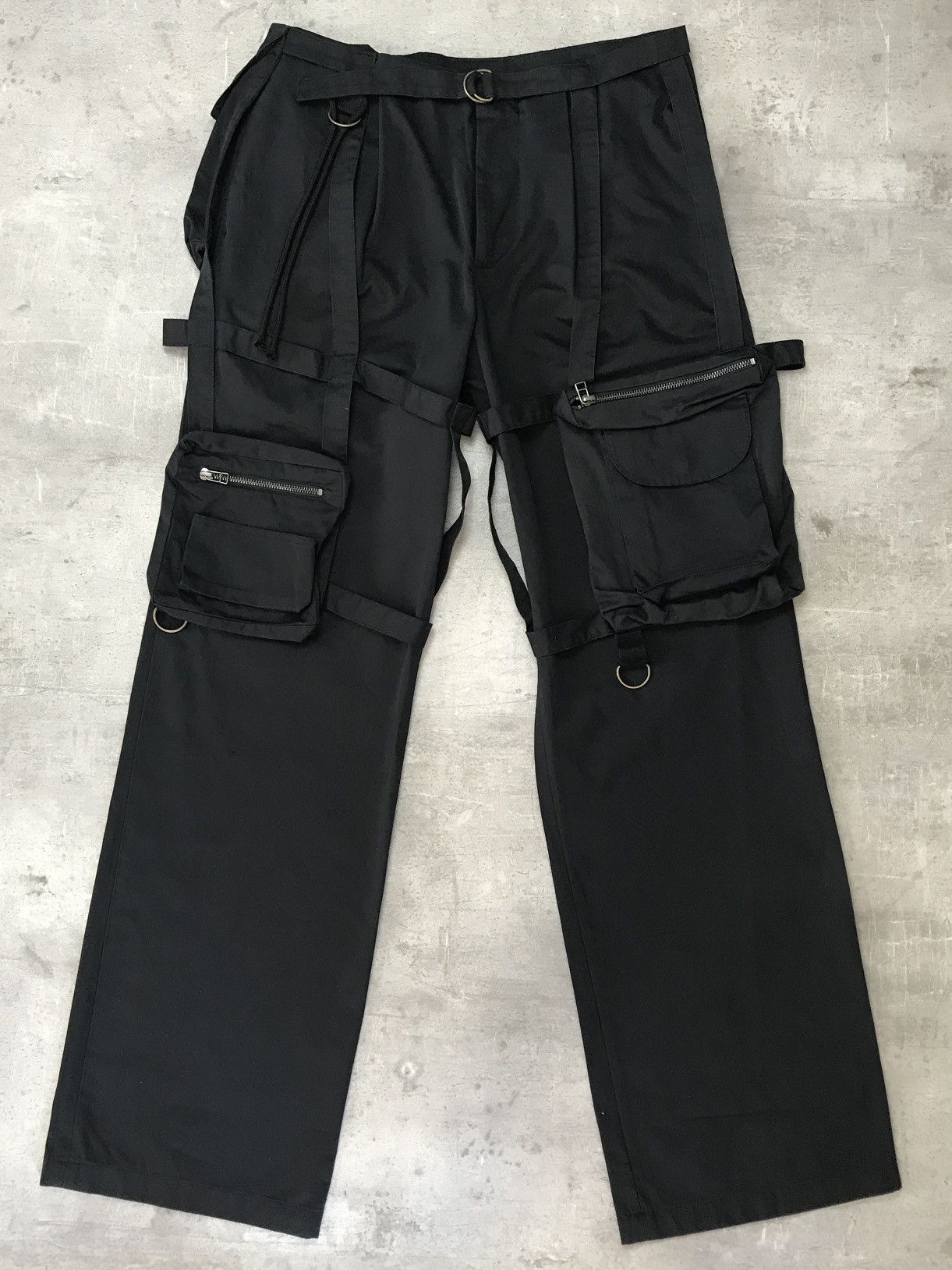 Raf Simons Archive Redux SS03 Consumed Parachute Bondage Cargo Pants Size US 32 / EU 48 - 5 Thumbnail