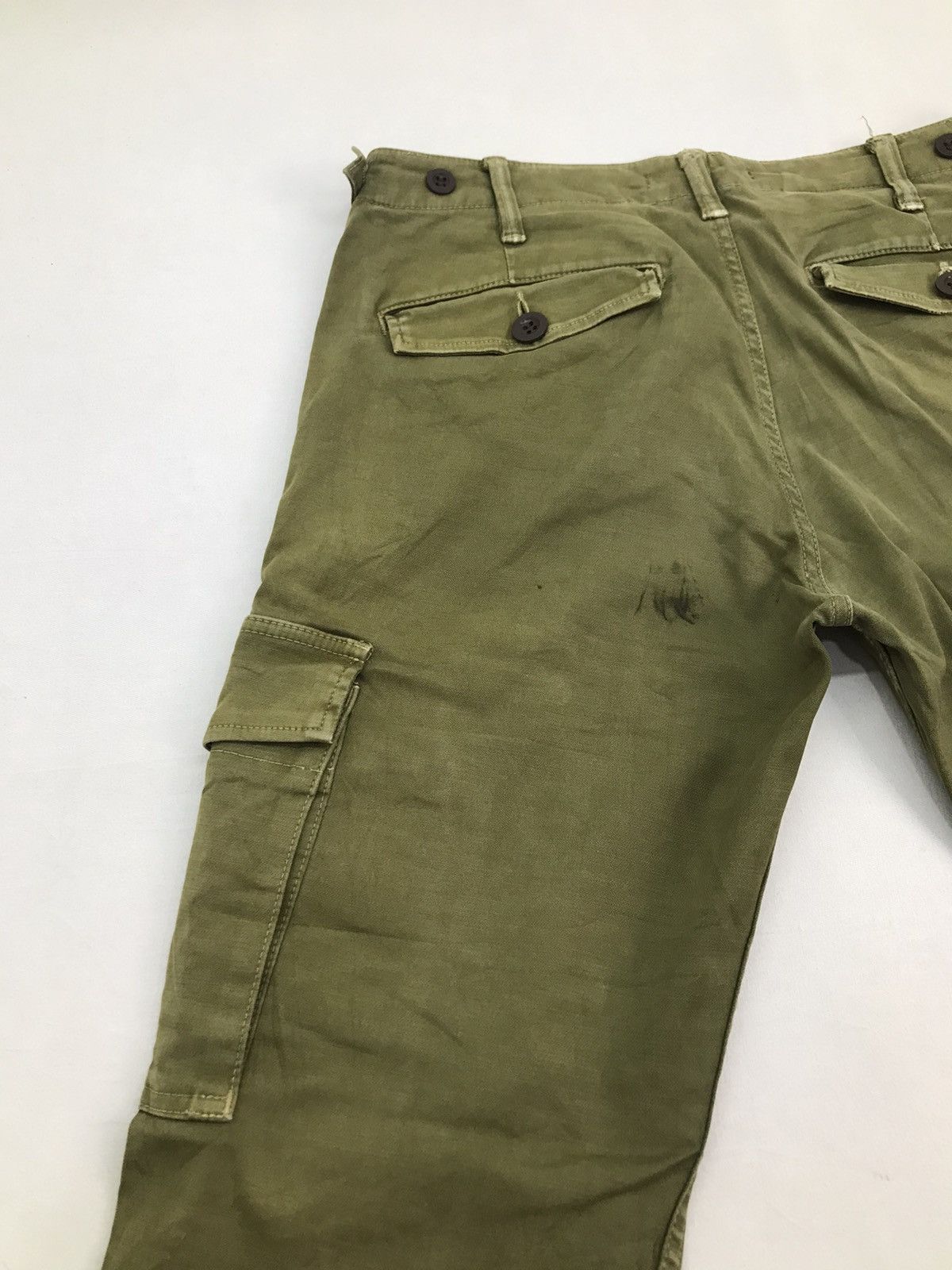 Japanese Brand Johnbull japan Faded baker Cargo Pants Size US 32 / EU 48 - 14 Thumbnail