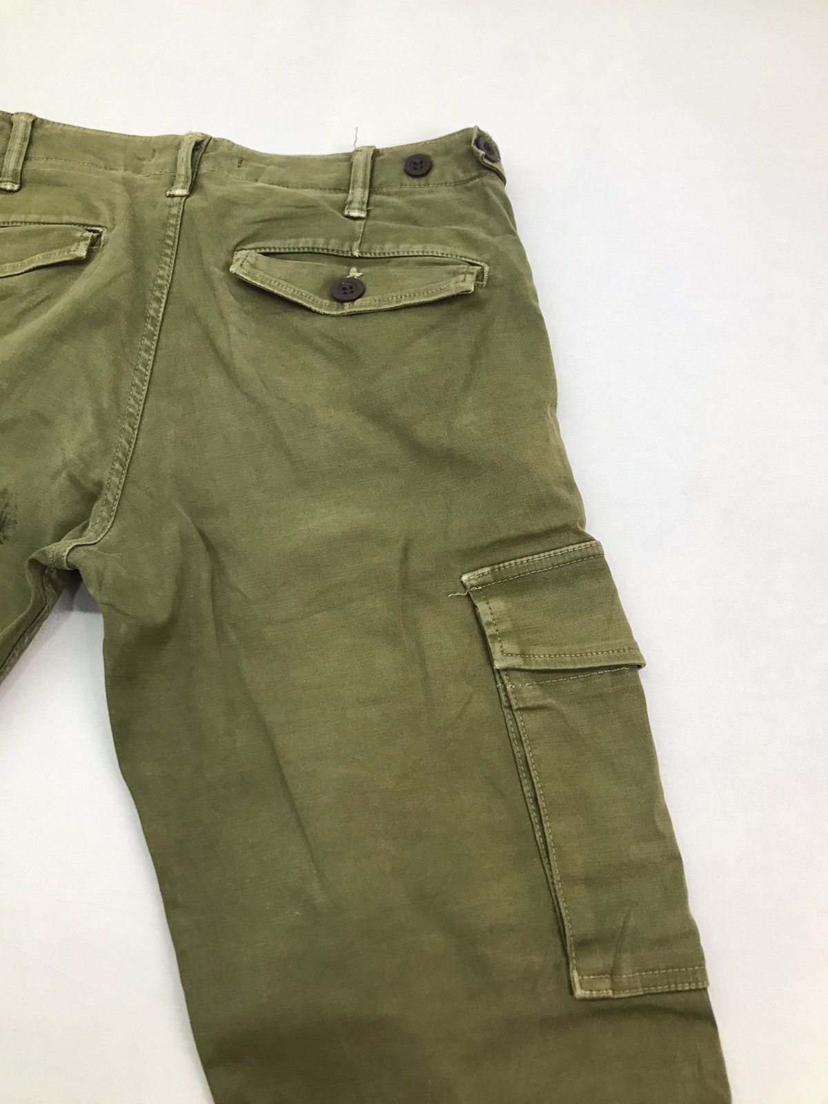 Japanese Brand Johnbull japan Faded baker Cargo Pants Size US 32 / EU 48 - 13 Thumbnail