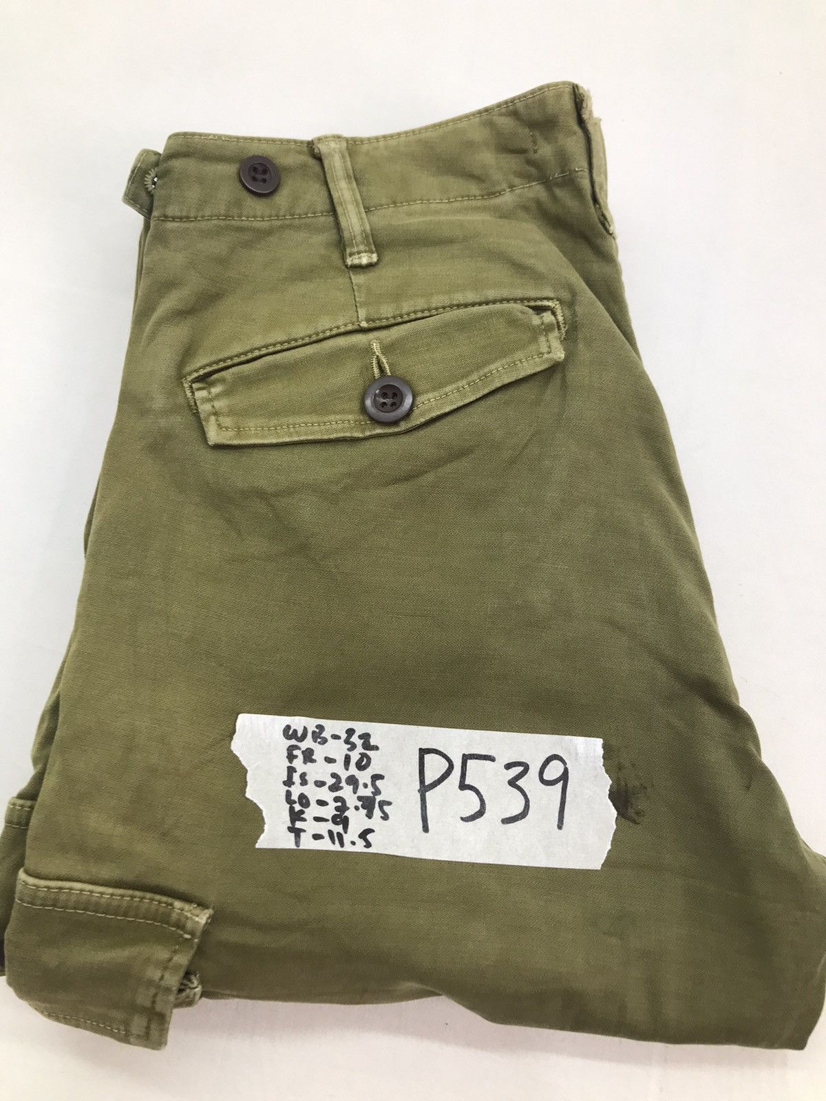 Japanese Brand Johnbull japan Faded baker Cargo Pants Size US 32 / EU 48 - 22 Thumbnail