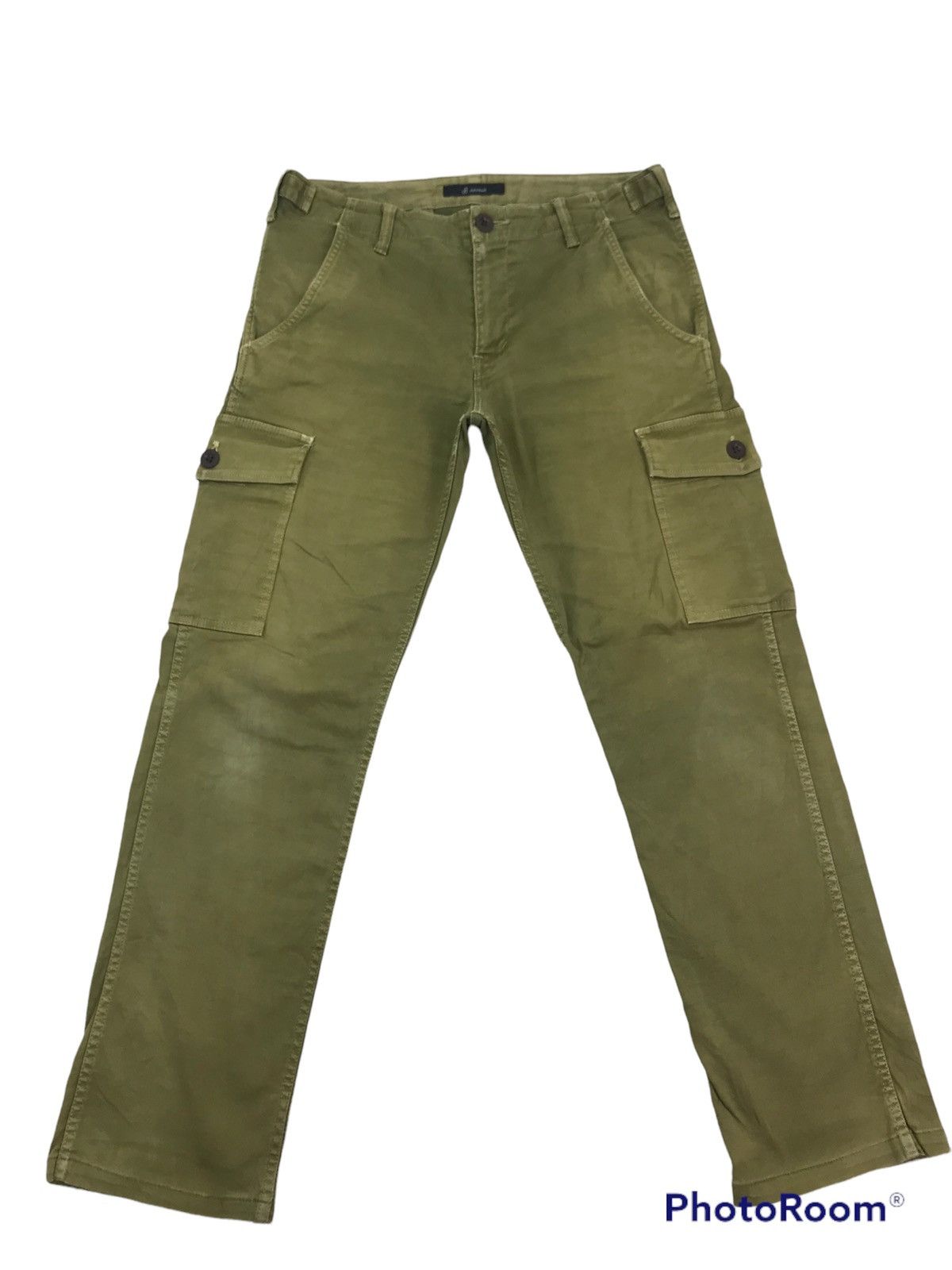 Japanese Brand Johnbull japan Faded baker Cargo Pants Size US 32 / EU 48 - 1 Thumbnail
