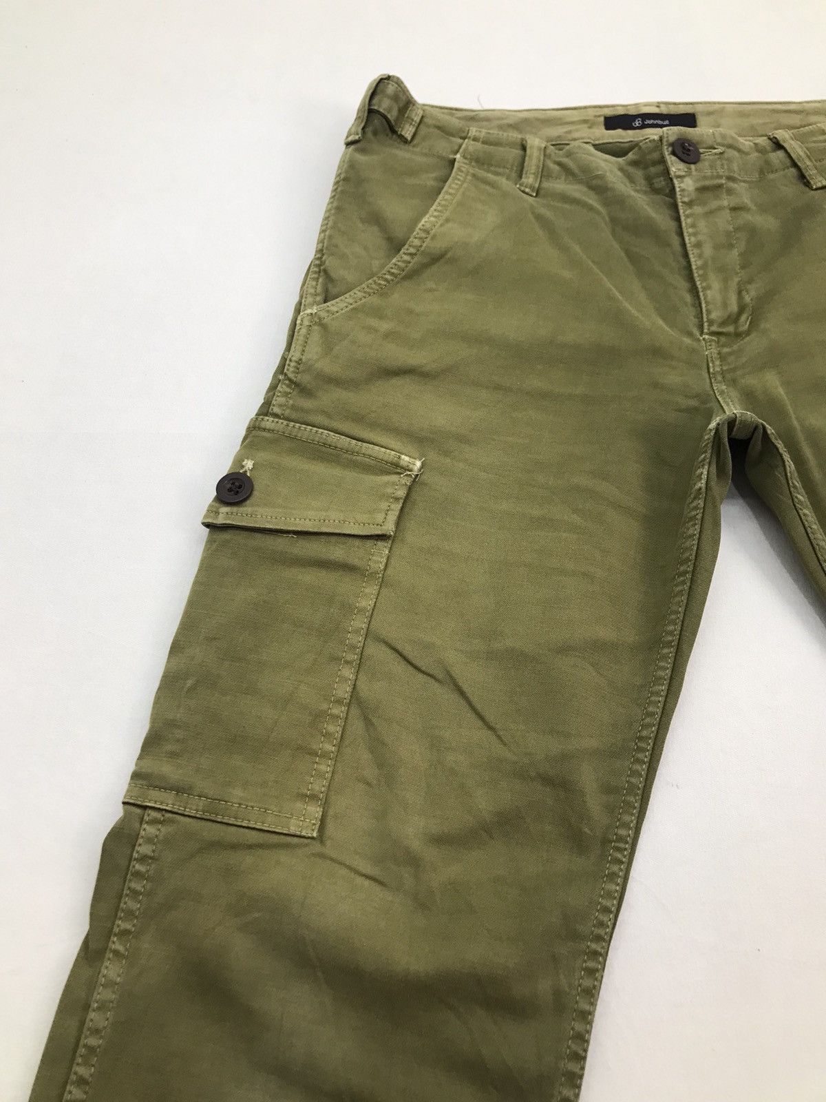 Japanese Brand Johnbull japan Faded baker Cargo Pants Size US 32 / EU 48 - 6 Thumbnail