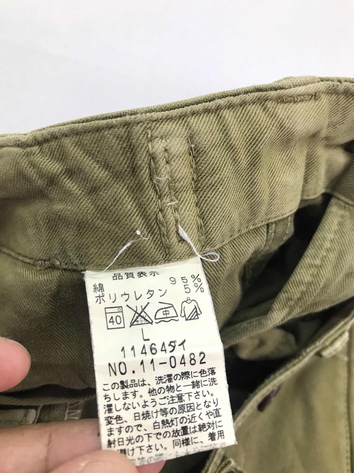 Japanese Brand Johnbull japan Faded baker Cargo Pants Size US 32 / EU 48 - 20 Thumbnail