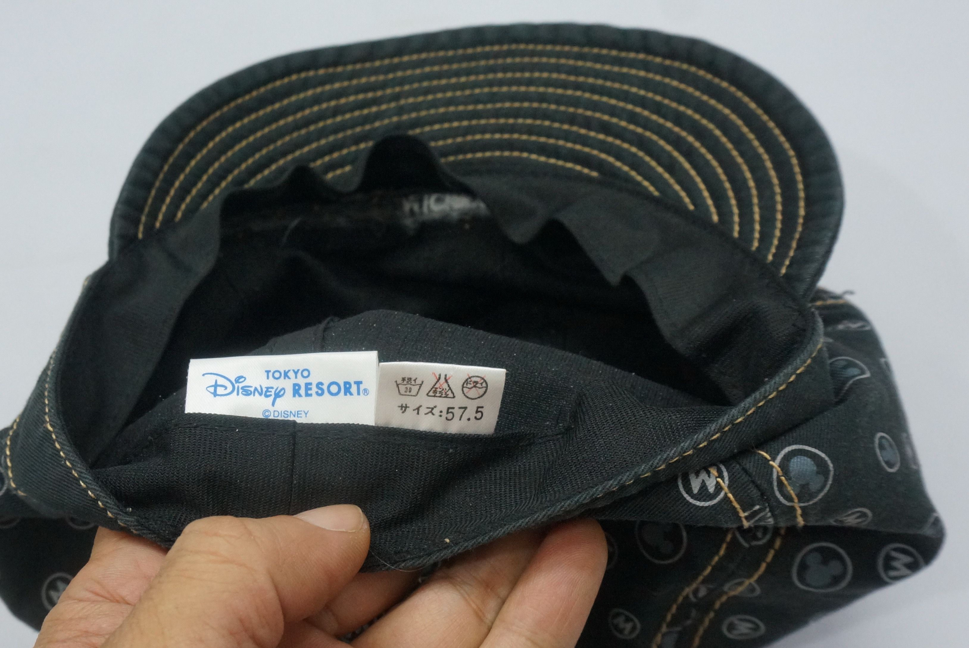 Disney MICKEY MOUSE TOKYO DISNEY RESORT Soft Brim Cap Size ONE SIZE - 7 Thumbnail
