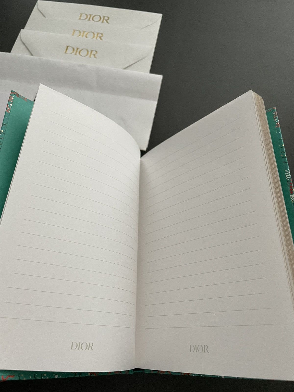 Christian Dior Monsieur × Dior Brand NEW Extremely Rare Not-for-Sale Dior Logo Notebook Size ONE SIZE - 4 Thumbnail