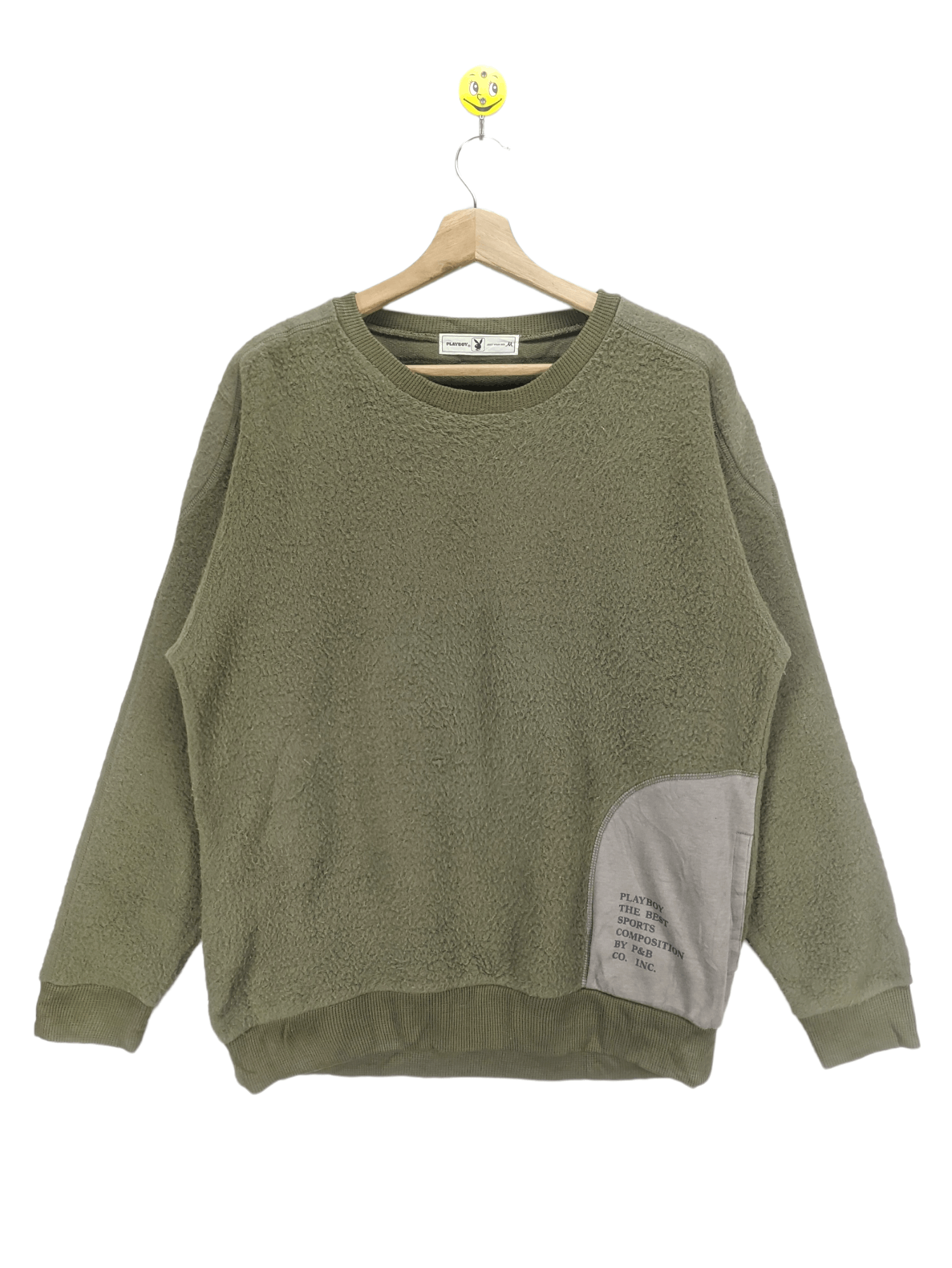 Playboy × Vintage Steals🔥Vintage Wool Sweatshirt by Playboy Size US M / EU 48-50 / 2 - 1 Thumbnail