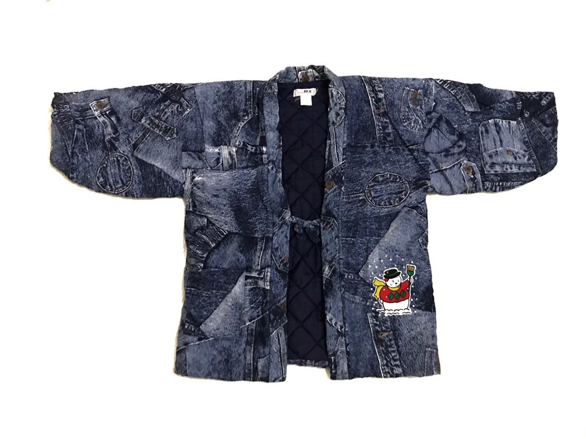Japanese Brand Kimono winter land jeans fullprint design S Size US S / EU 44-46 / 1 - 4 Thumbnail