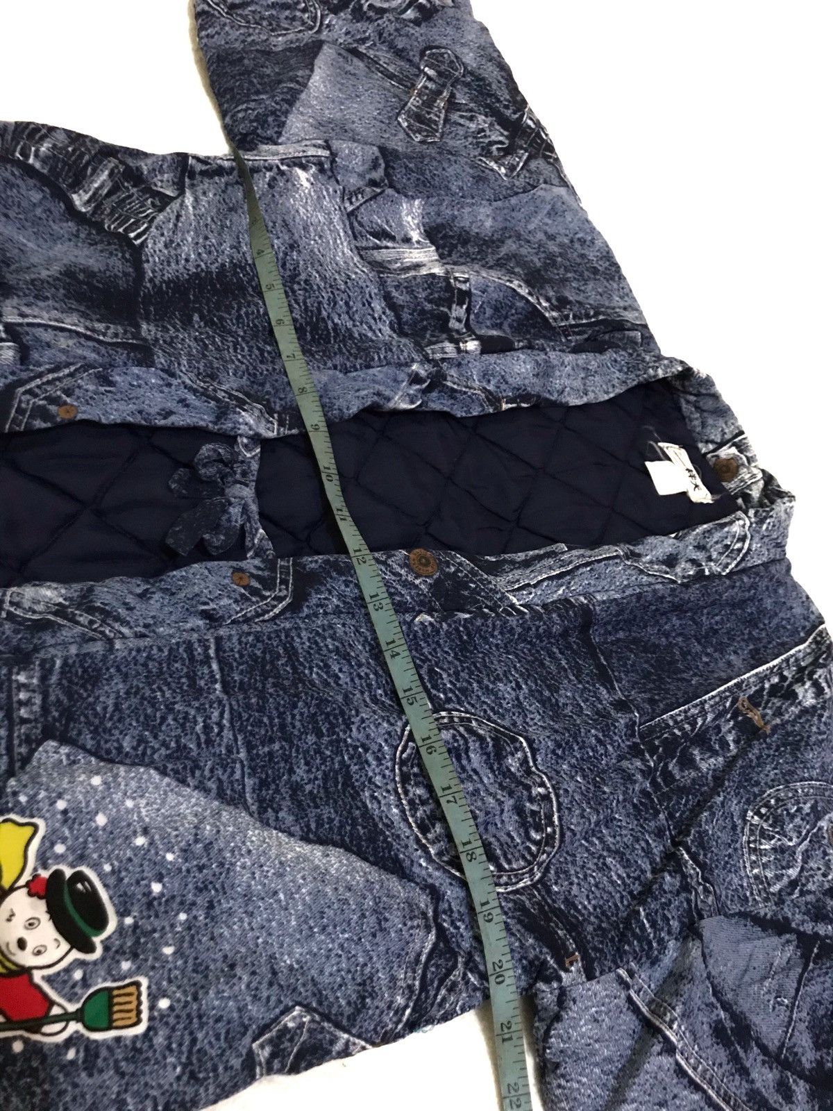 Japanese Brand Kimono winter land jeans fullprint design S Size US S / EU 44-46 / 1 - 7 Thumbnail