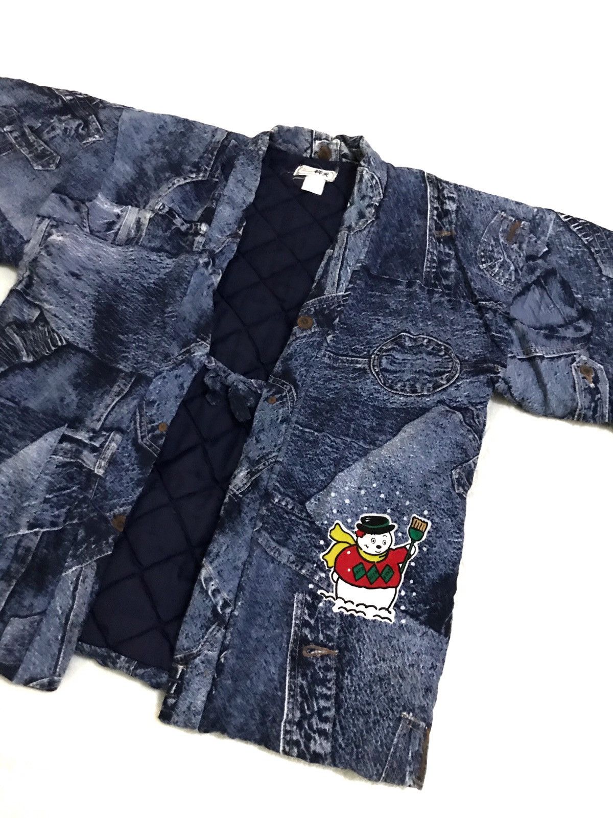 Japanese Brand Kimono winter land jeans fullprint design S Size US S / EU 44-46 / 1 - 6 Thumbnail