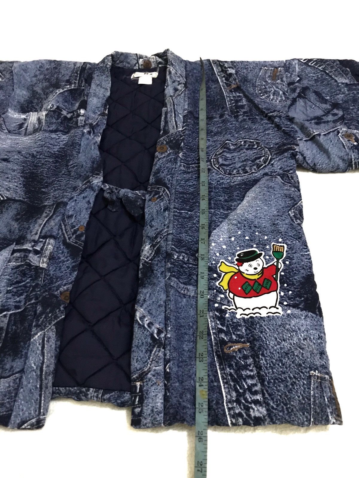 Japanese Brand Kimono winter land jeans fullprint design S Size US S / EU 44-46 / 1 - 8 Thumbnail