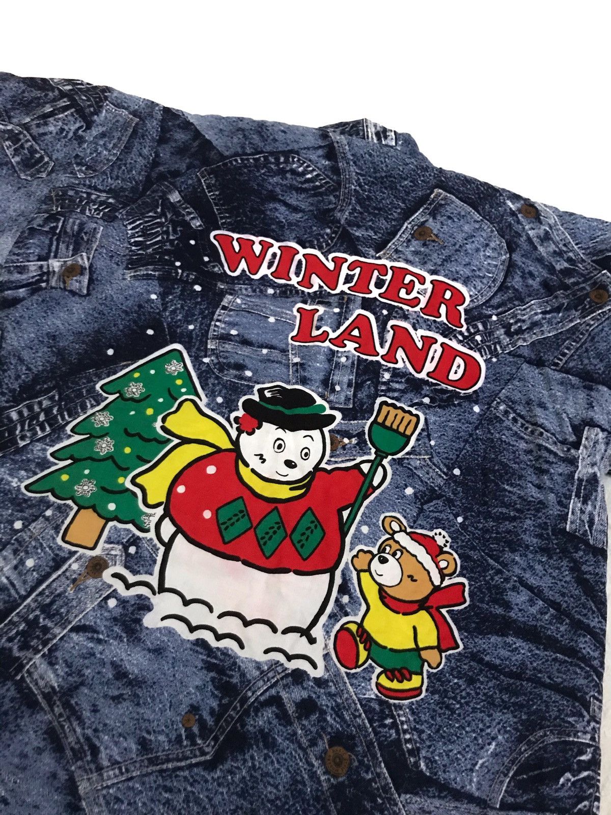 Japanese Brand Kimono winter land jeans fullprint design S Size US S / EU 44-46 / 1 - 2 Thumbnail