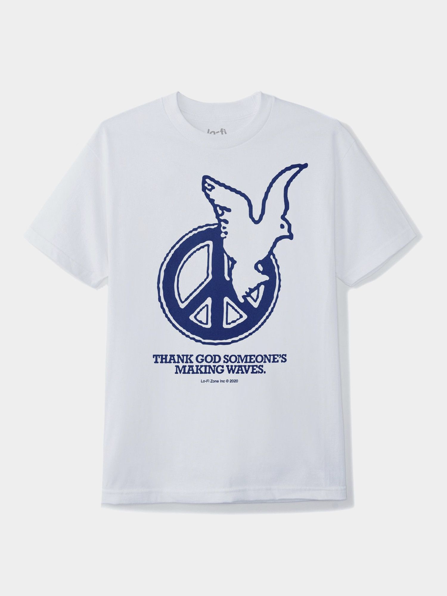 Butter Goods Lo-Fi Waves Tee - White Size US M / EU 48-50 / 2 - 1 Preview