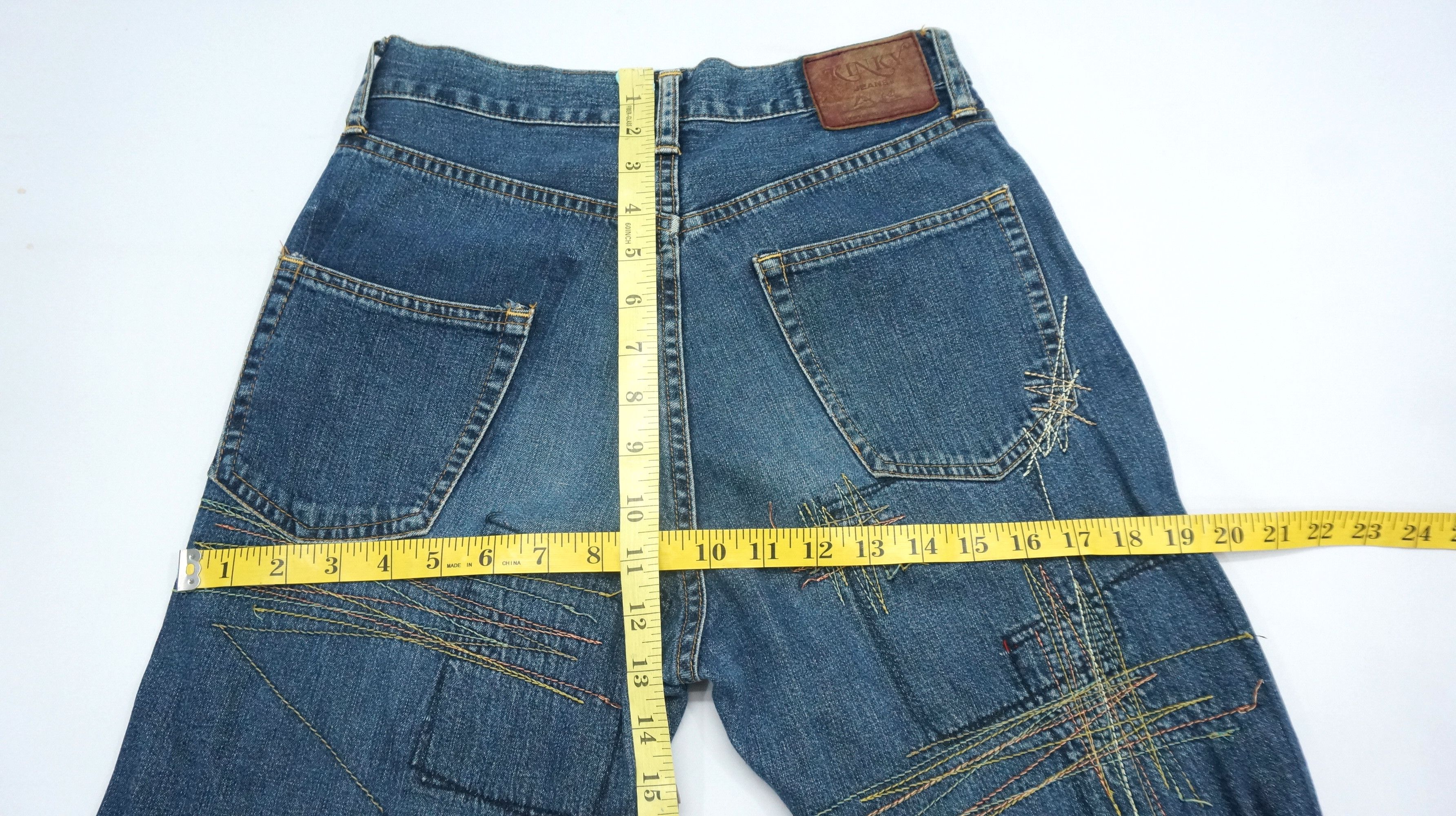 Hysteric Glamour Rare Vintage Hysteric Glamour Kinky Flare Boro Soft Jeans Size US 27 - 20 Thumbnail