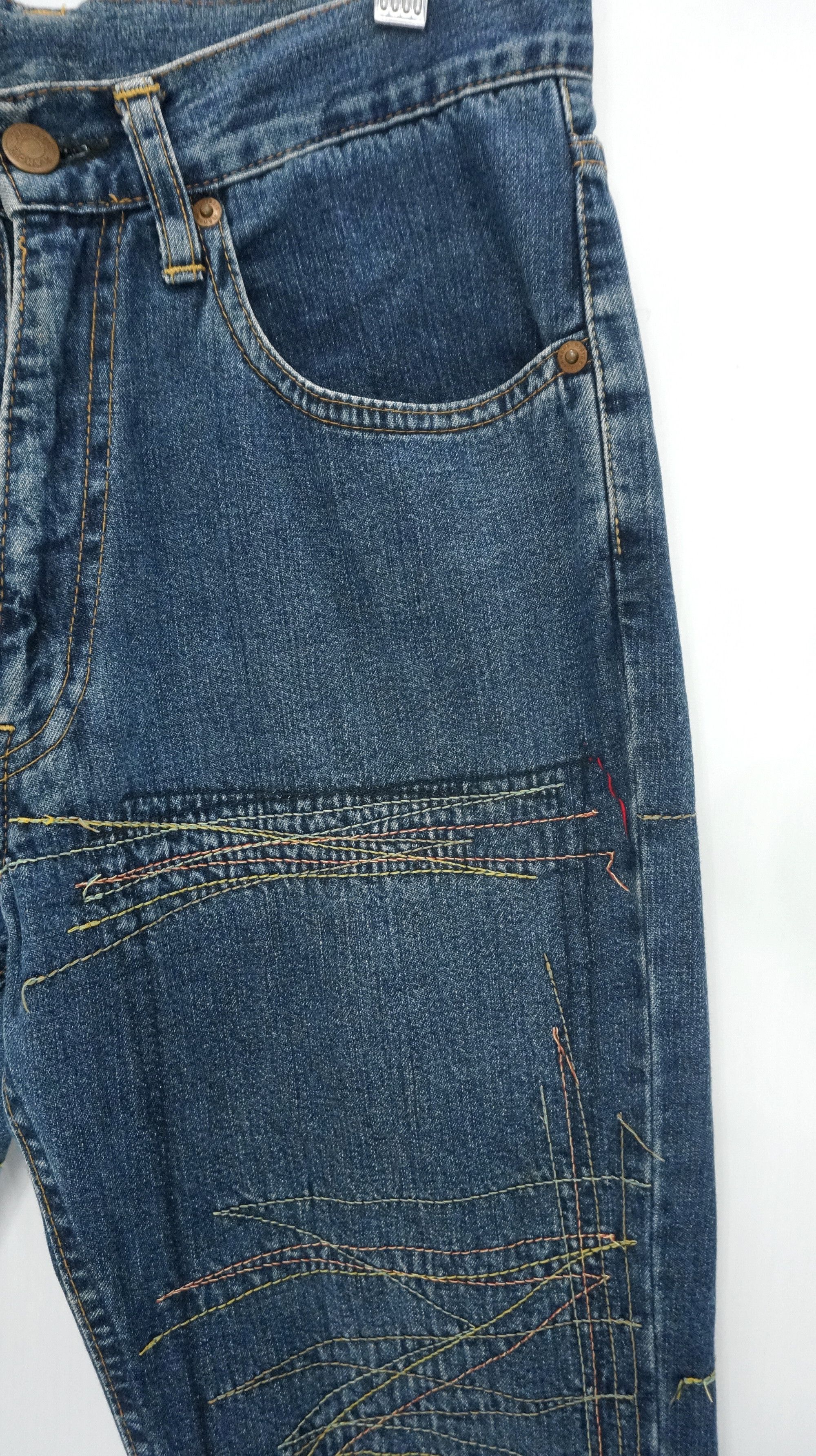 Hysteric Glamour Rare Vintage Hysteric Glamour Kinky Flare Boro Soft Jeans Size US 27 - 7 Thumbnail